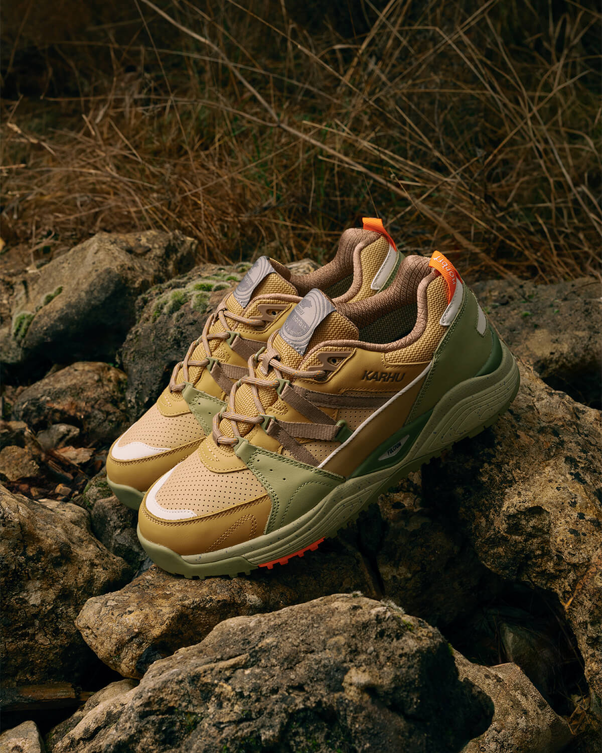 KARHU x NORBIT FUSION XC - "HAVE A NICE HIKE" - Sage Green / Beige - NOR0001