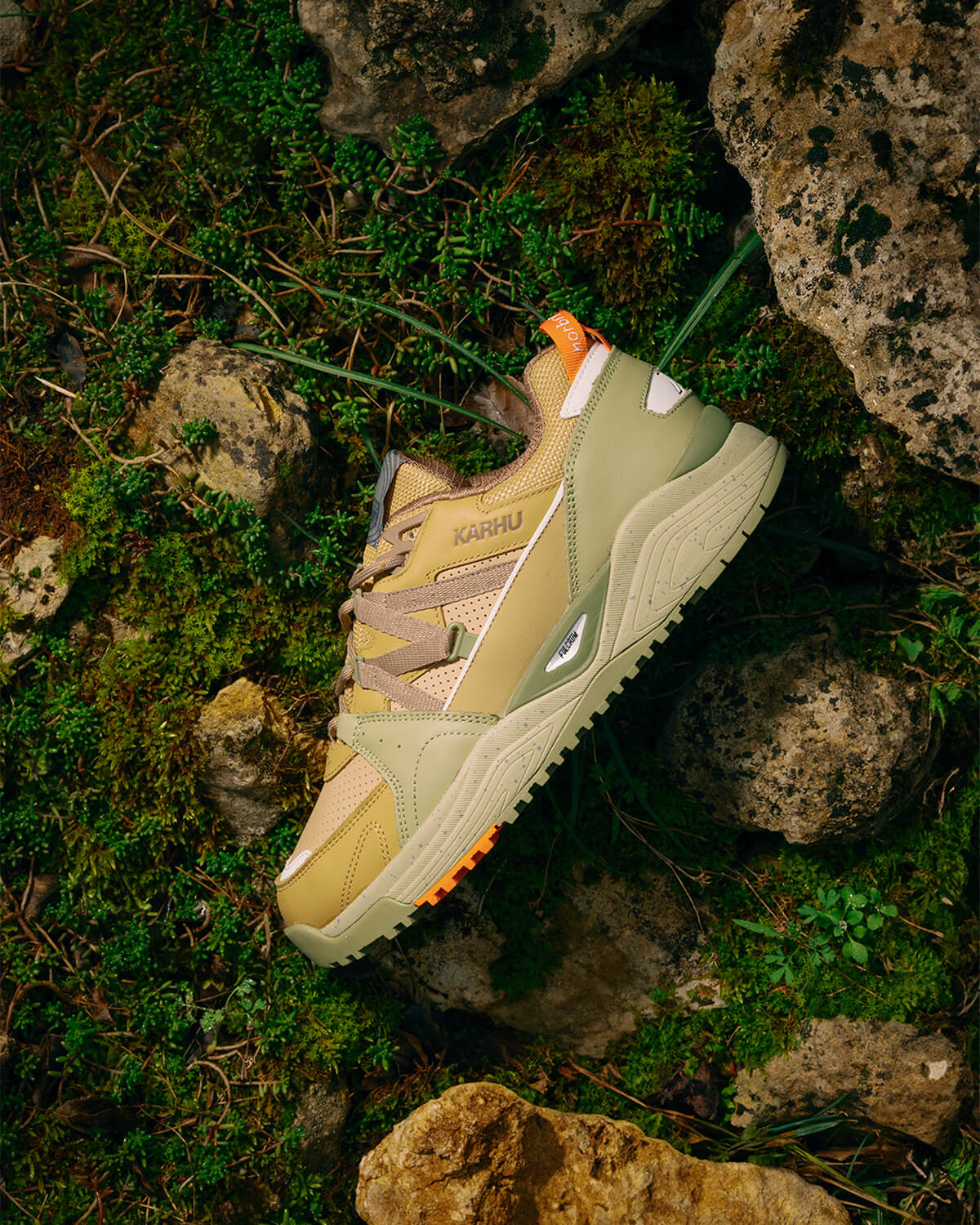 KARHU x NORBIT FUSION XC - "HAVE A NICE HIKE" - Sage Green / Beige - NOR0001
