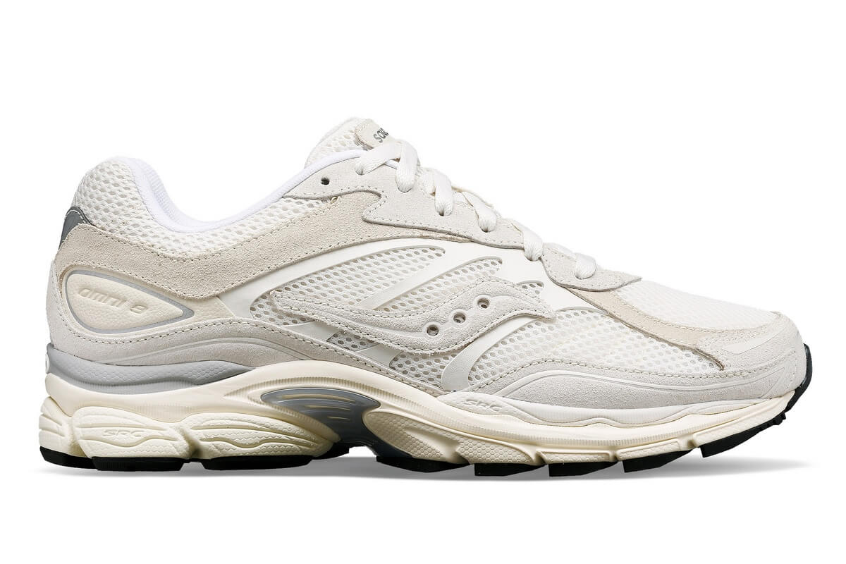 Saucony ProGrid Omni 9 Premium - White/Grey - S70740-11