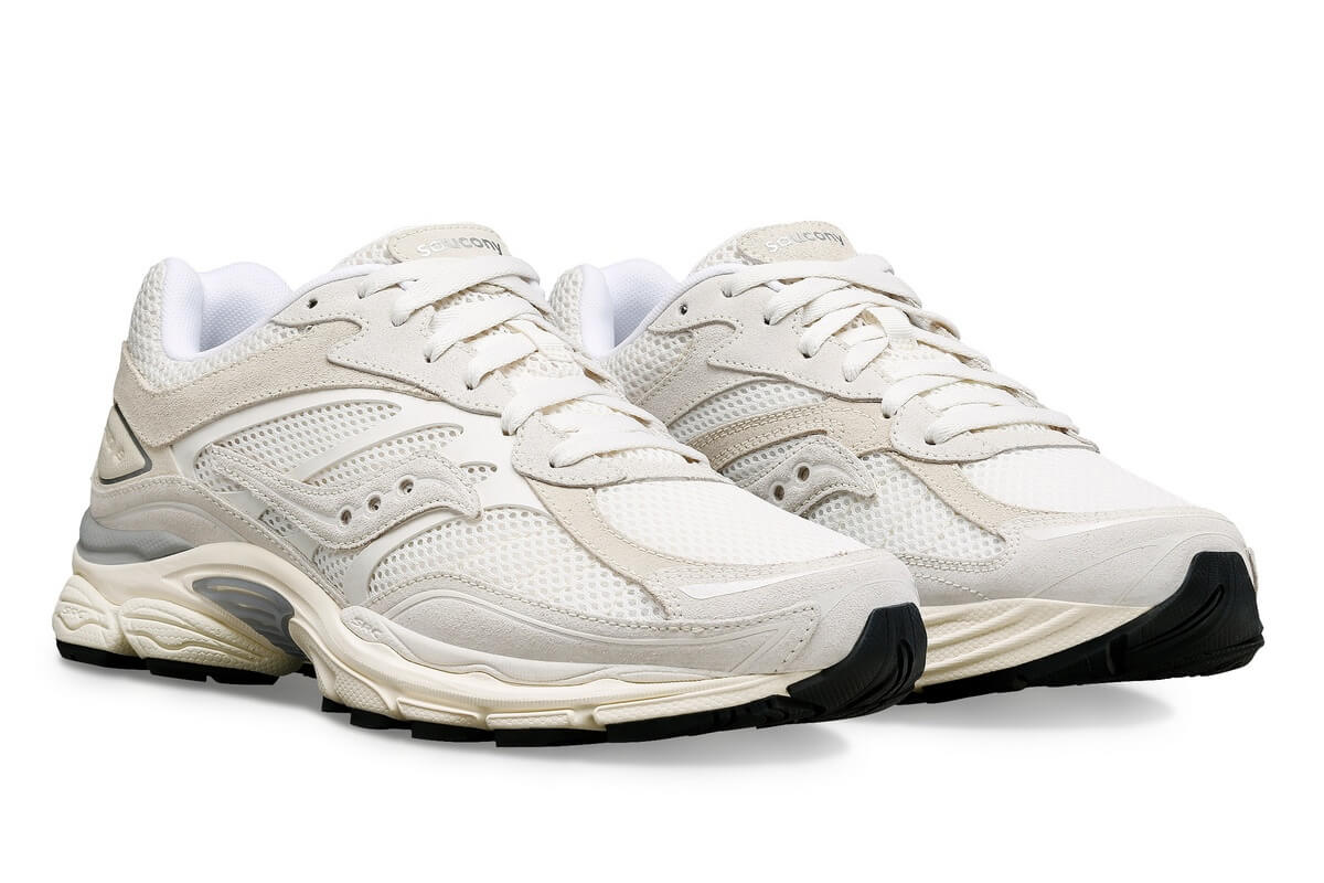 Saucony ProGrid Omni 9 Premium - White/Grey - S70740-11