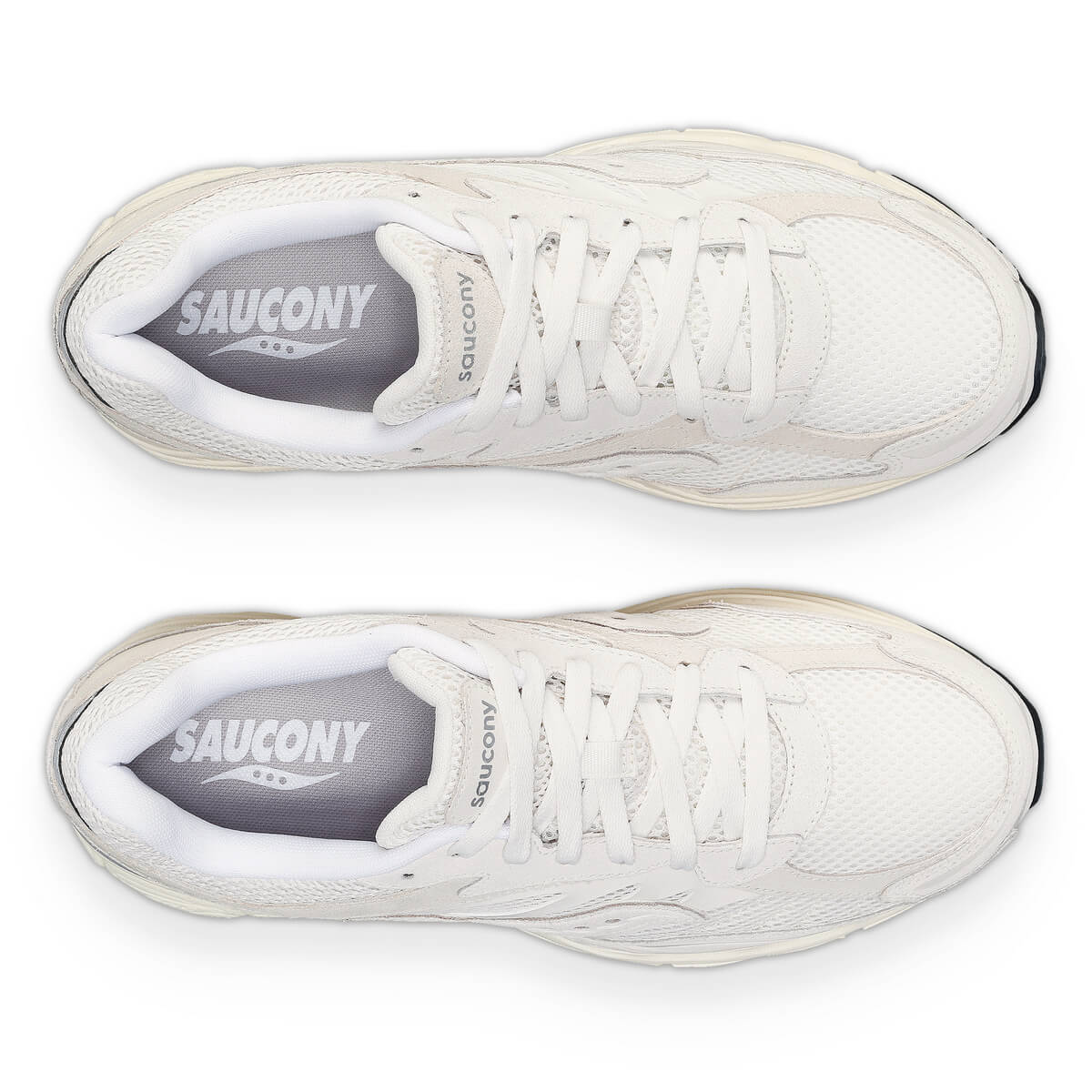 Saucony ProGrid Omni 9 Premium - White/Grey - S70740-11