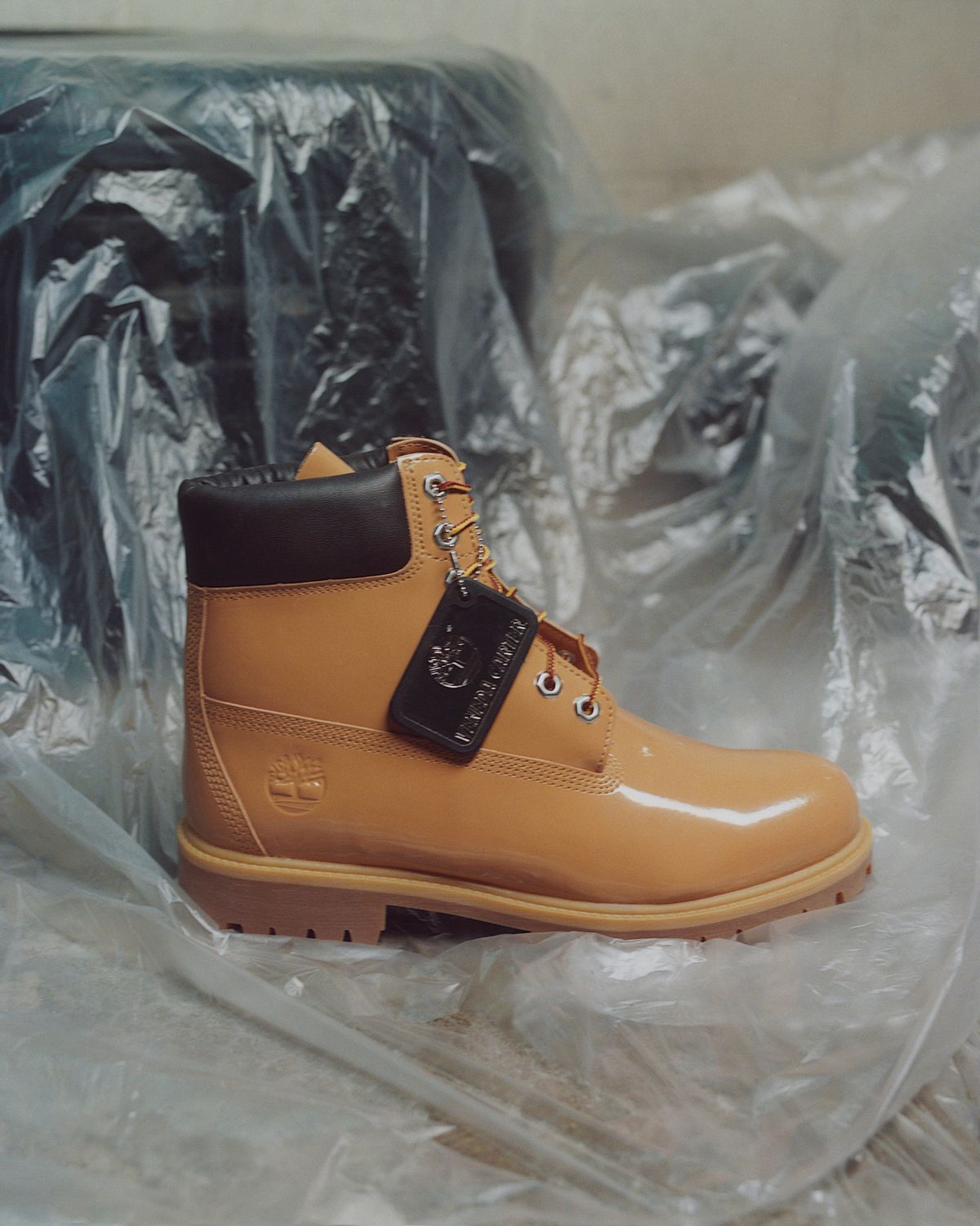 Timberland x Veneda Carter 6-Inch Patent Boot - Wheat Patent - TB0A65J32311