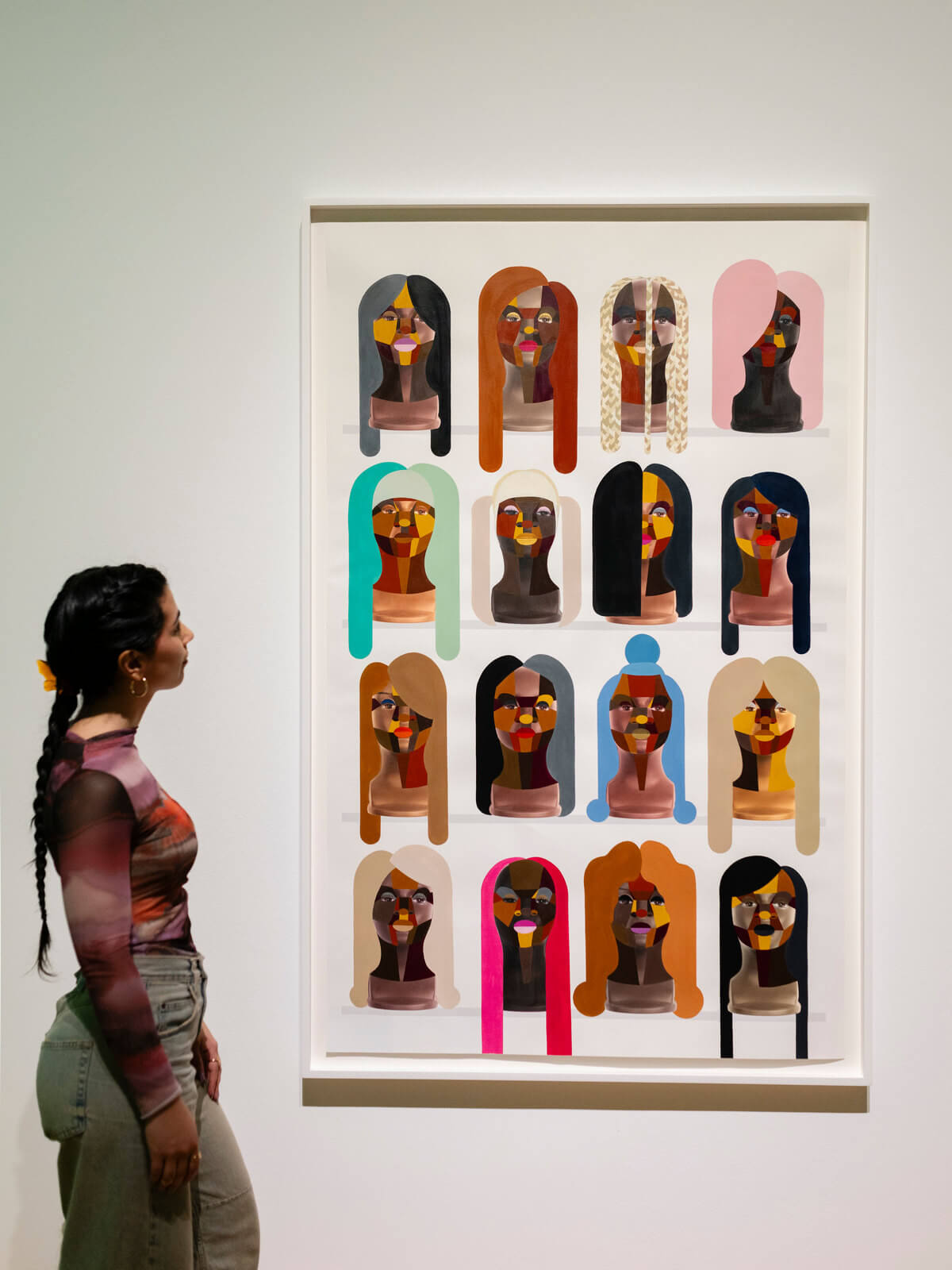 THE CULTURE. Hip-Hop und zeitgenössische Kunst im 21. Jahrhundert, Ausstellungsansicht, © Schirn Kunsthalle Frankfurt 2024, Foto: Emily Piwowar / NÓI Crew