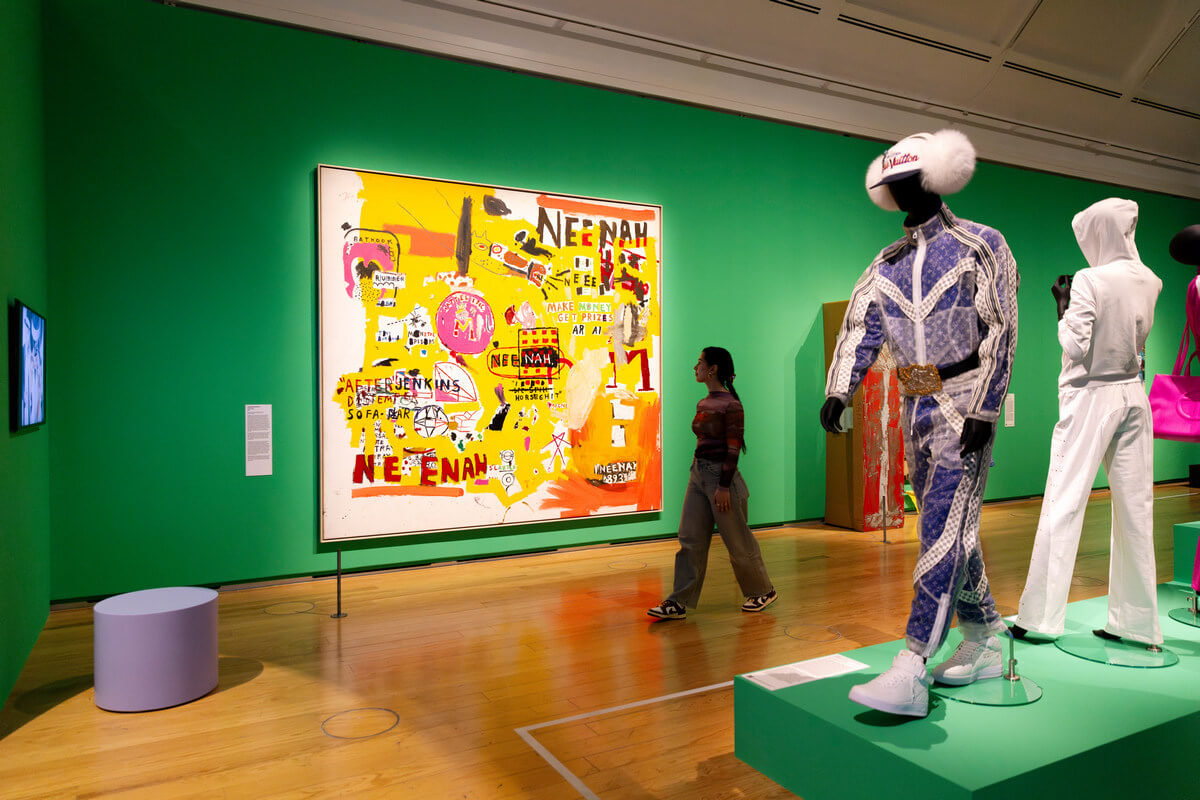 THE CULTURE. Hip-Hop und zeitgenössische Kunst im 21. Jahrhundert, Ausstellungsansicht, © Schirn Kunsthalle Frankfurt 2024, Foto: Emily Piwowar / NÓI Crew