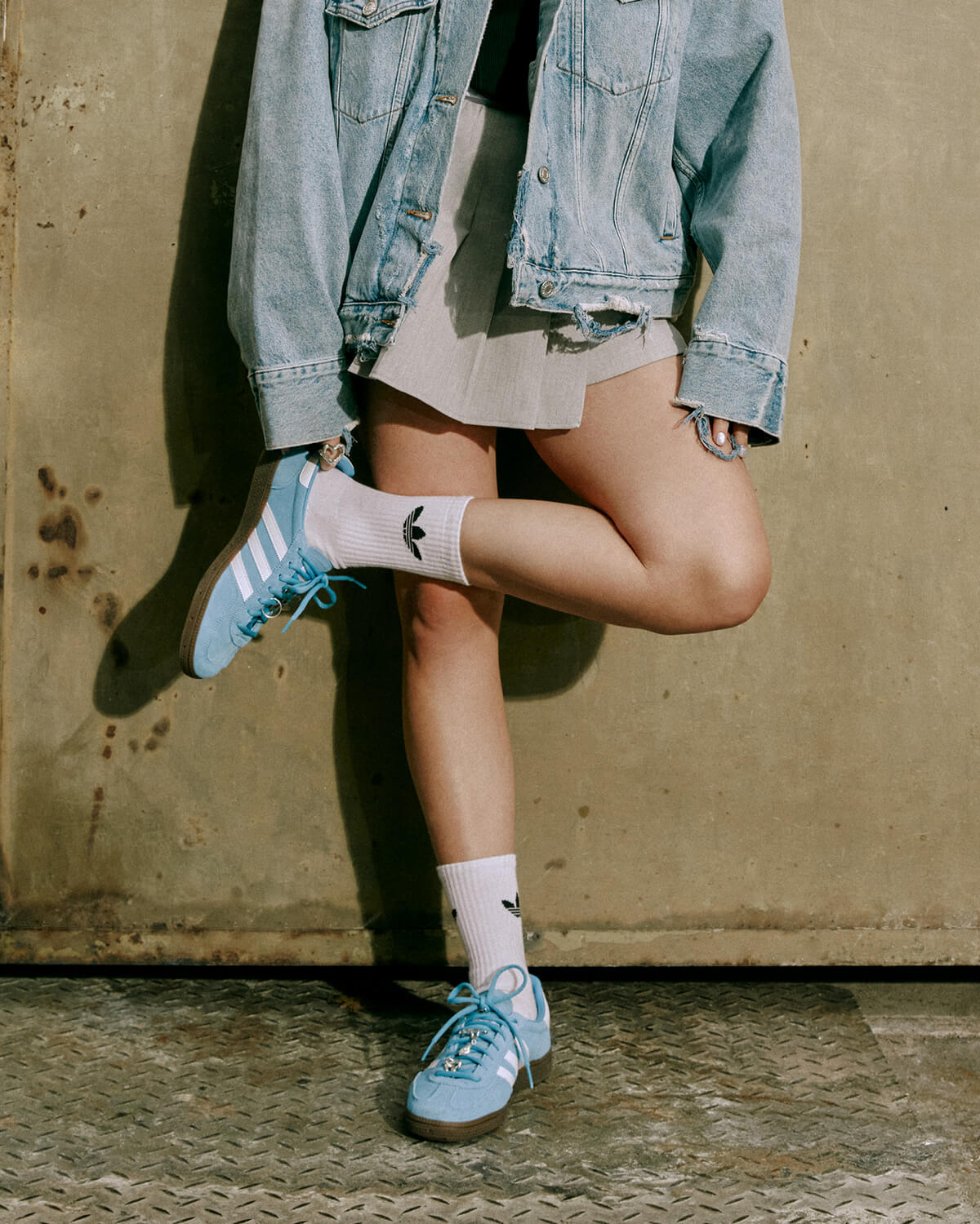 adidas Originals Handball Spezial - Light Blue / Cloud White / Gum 5 - BD7632