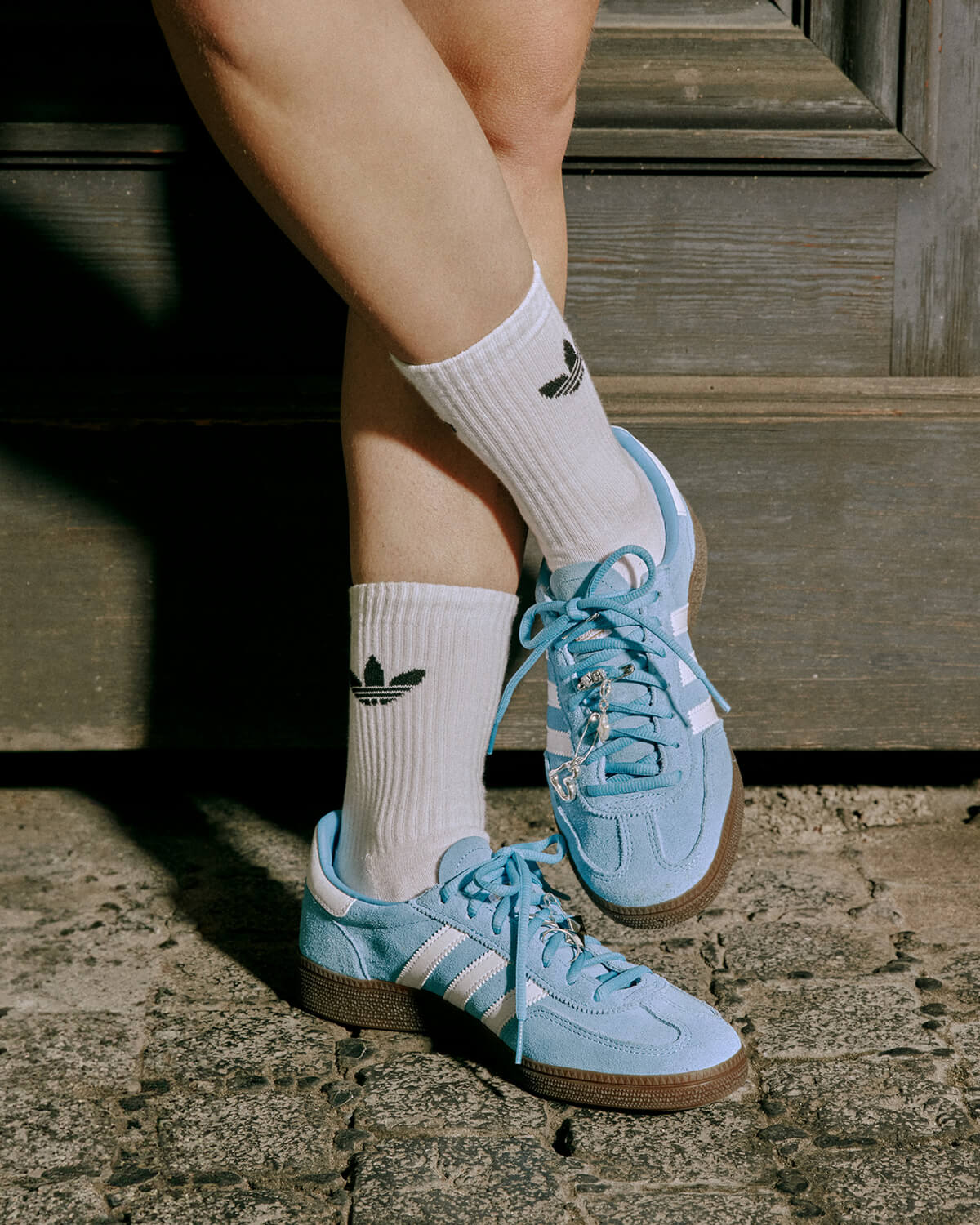 adidas Originals Handball Spezial - Light Blue / Cloud White / Gum 5 - BD7632