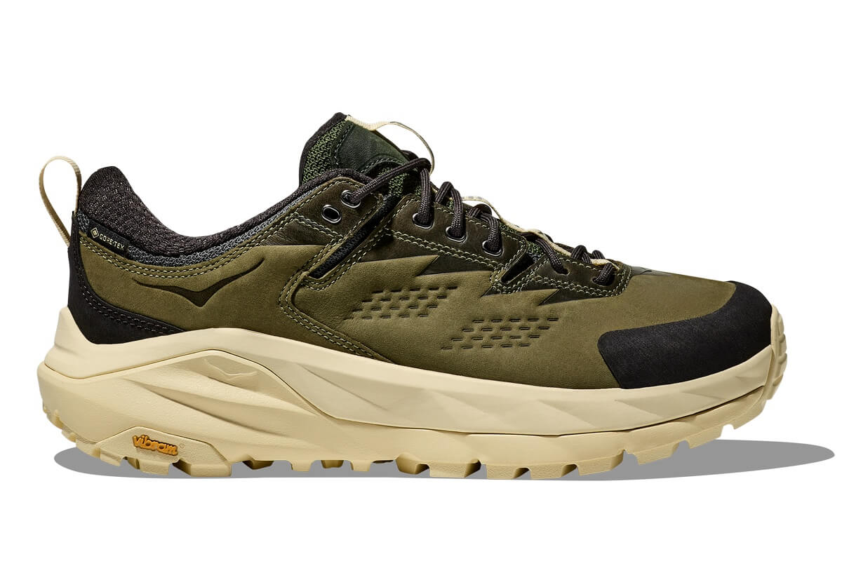 HOKA x END. Kaha Low GTX "Overland" - Chive / Flan - 1155730-CVF