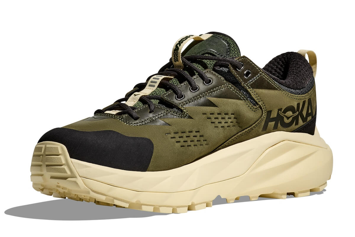 HOKA x END. Kaha Low GTX "Overland" - Chive / Flan - 1155730-CVF