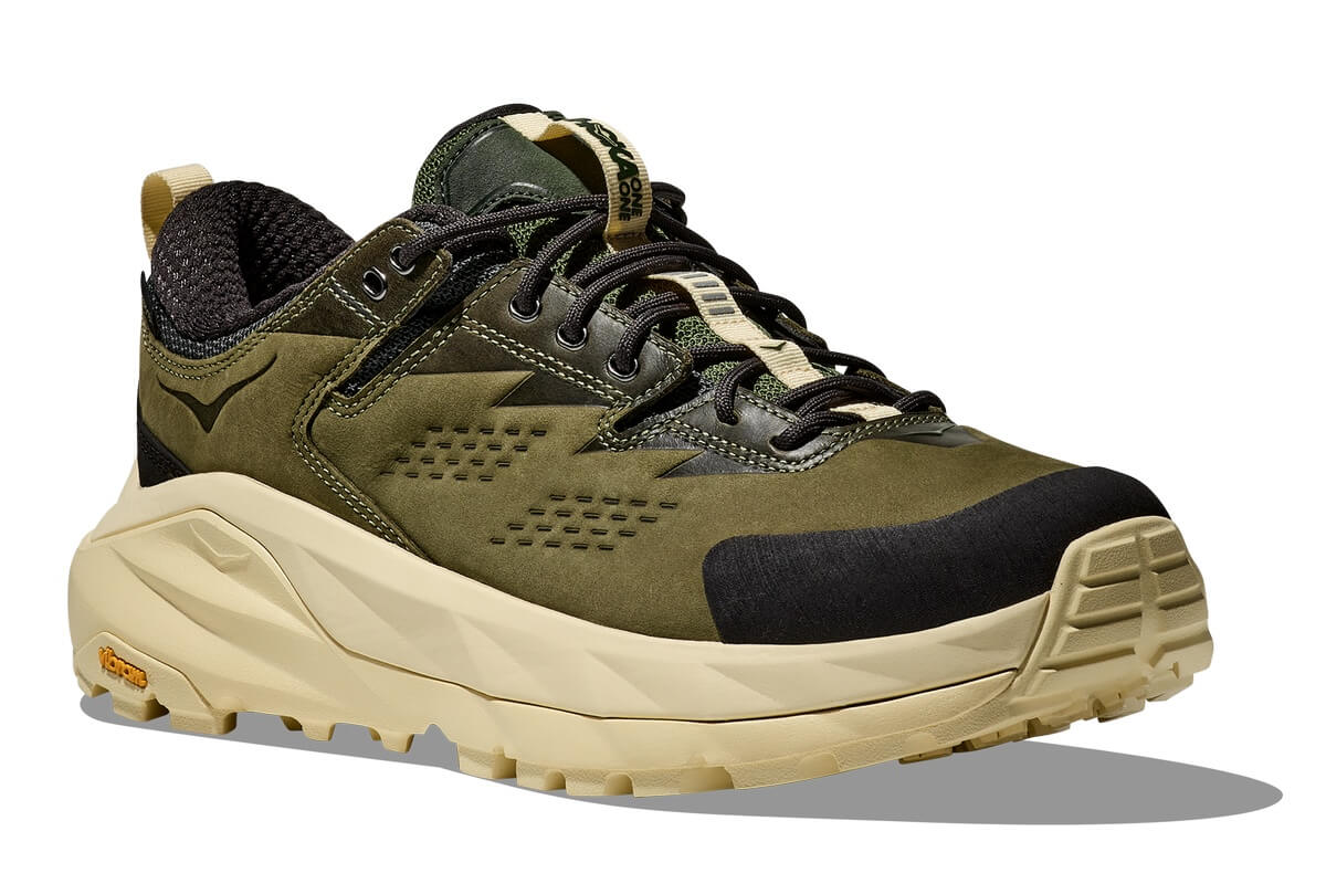 HOKA x END. Kaha Low GTX "Overland" - Chive / Flan - 1155730-CVF