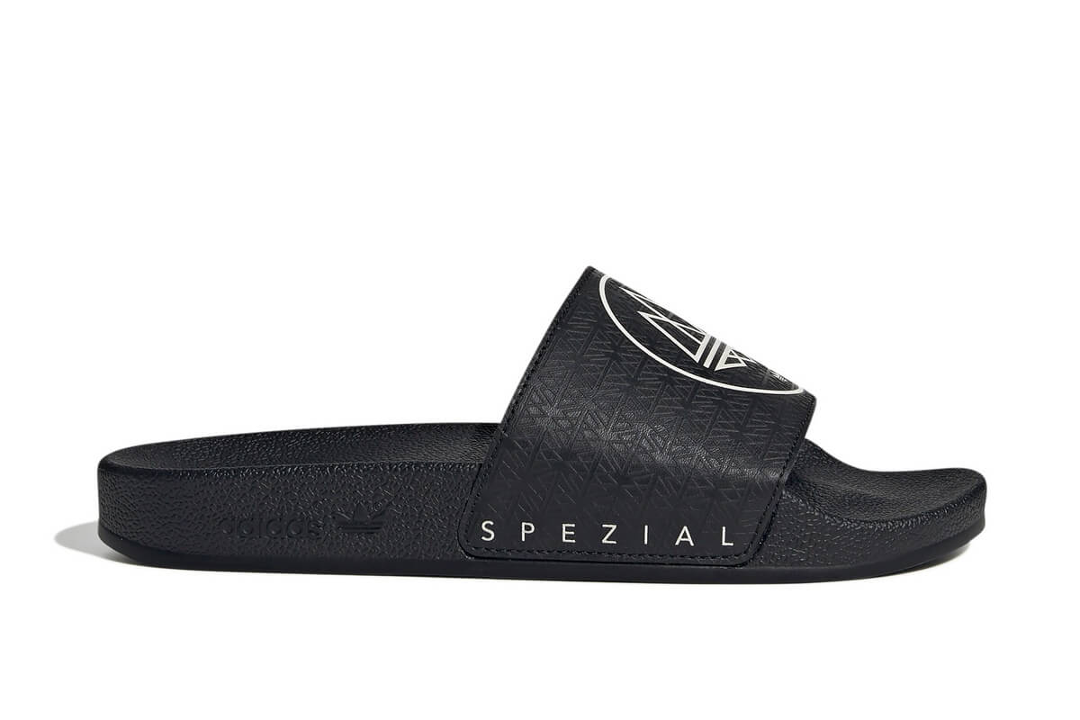 adidas SPZL Adilette Spezial - Core Black / Chalk White / Core Black - IG8941
