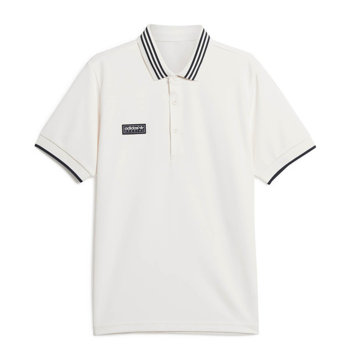 adidas SPZL Short Sleeve Polo Shirt - Chalk White - IM8919