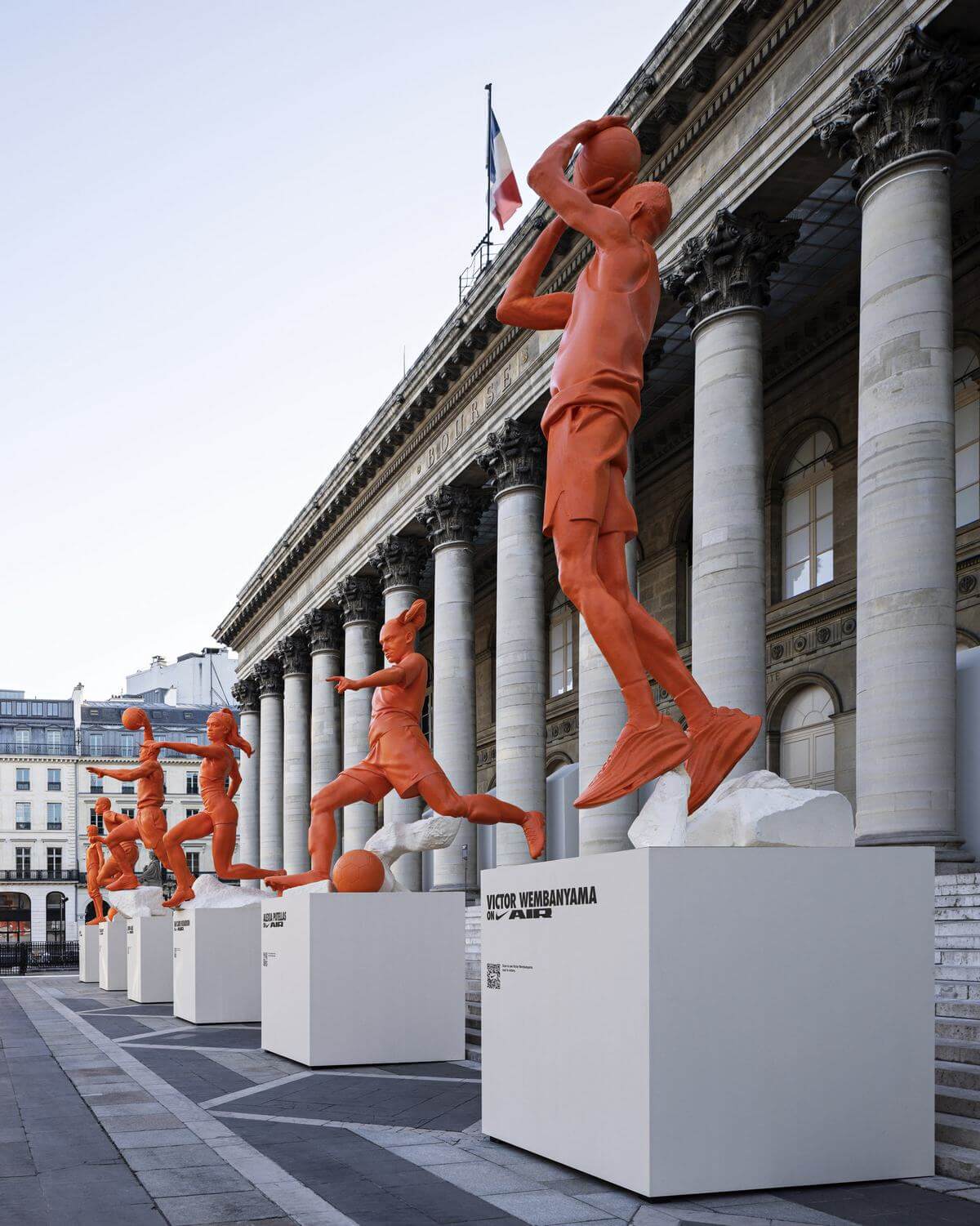 „Nike On Air“ Event im Palais Brongniart in Paris