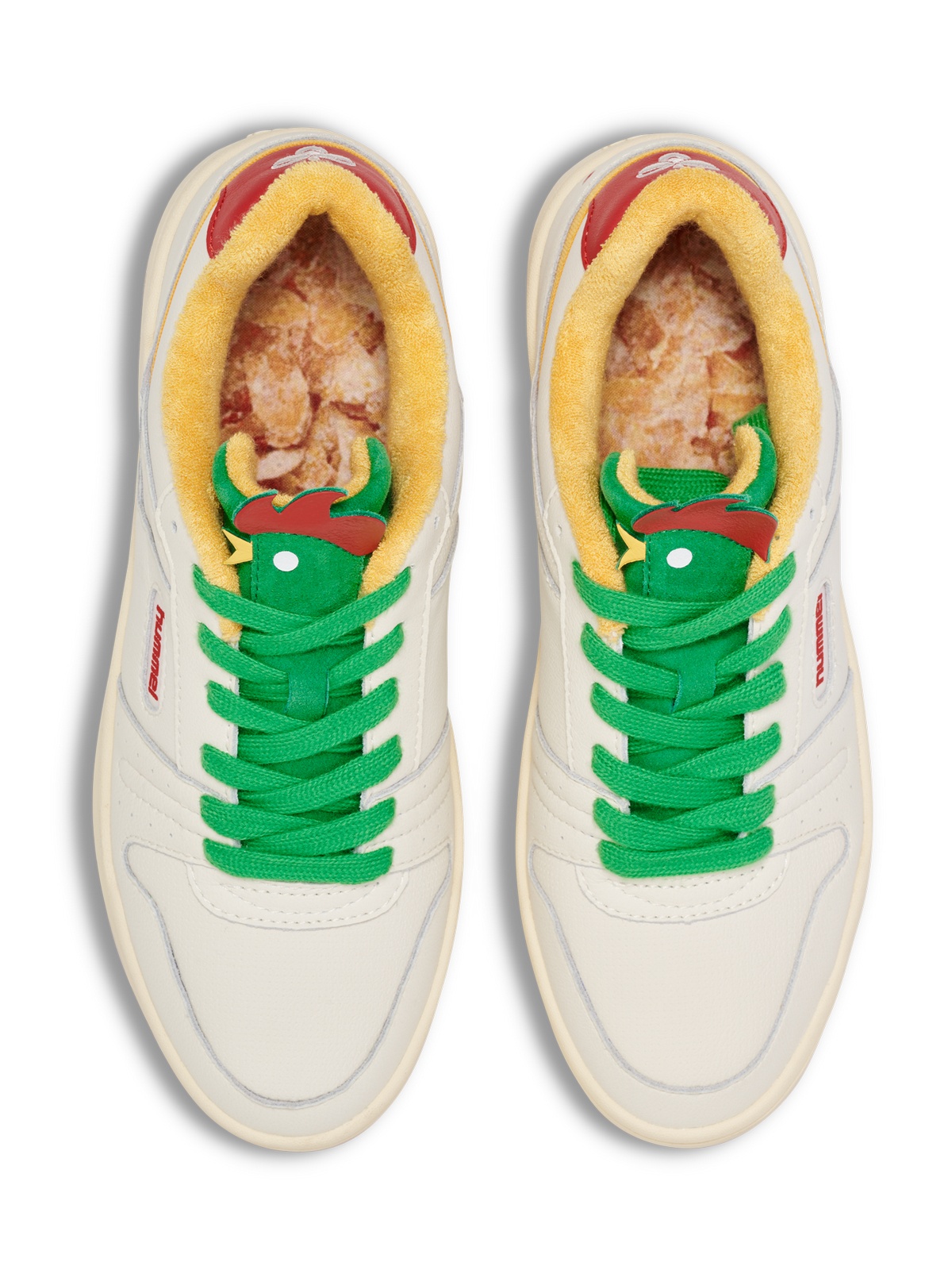 hummel x Kellogg's Stockholm LX-E - Off-White / Green / Red / Yellow / Gum - 225232-9208