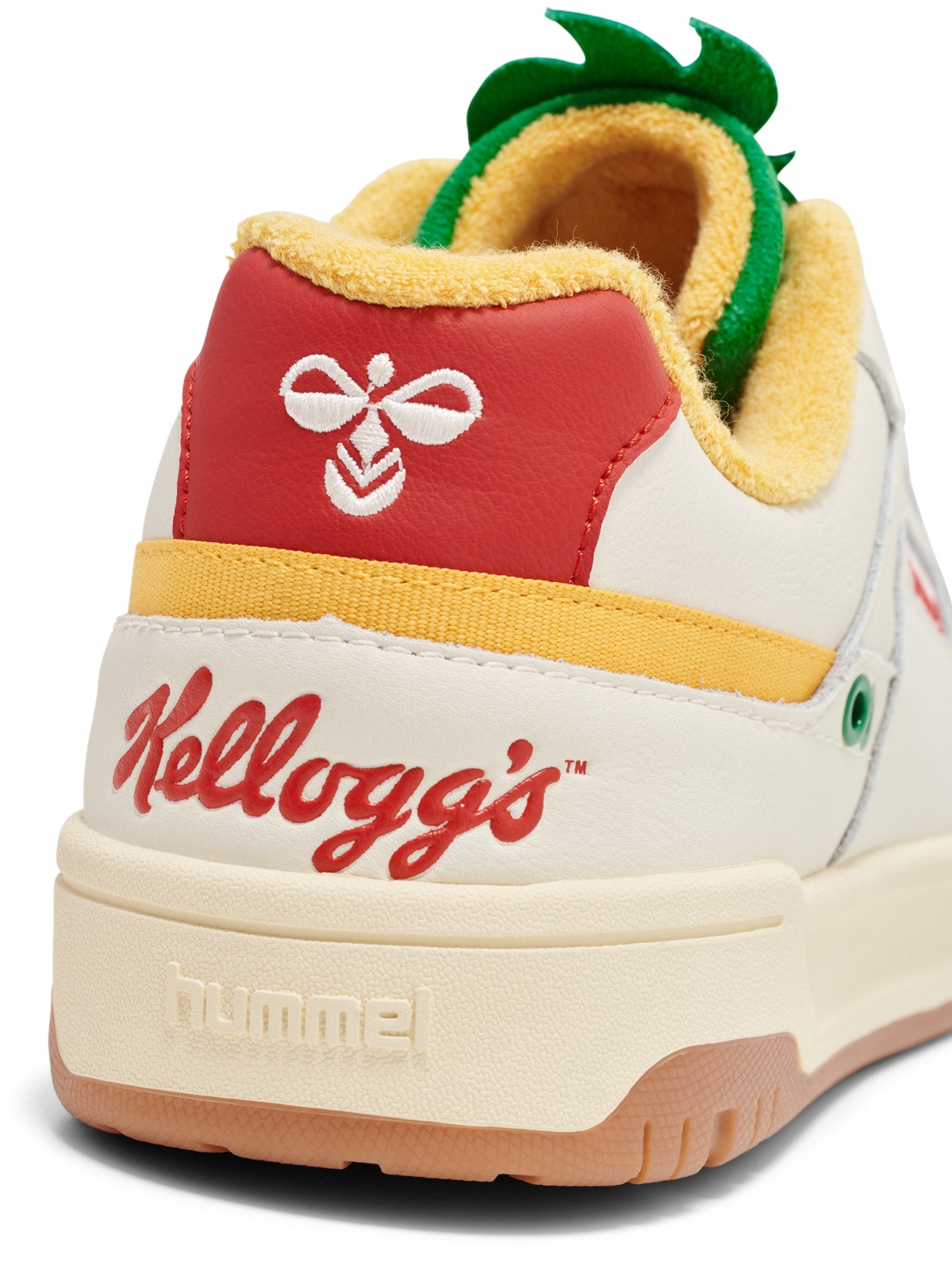 Kellogg's Sneaker - hummel x Kellogg's Stockholm LX-E - Off-White / Green / Red / Yellow / Gum - 225232-9208