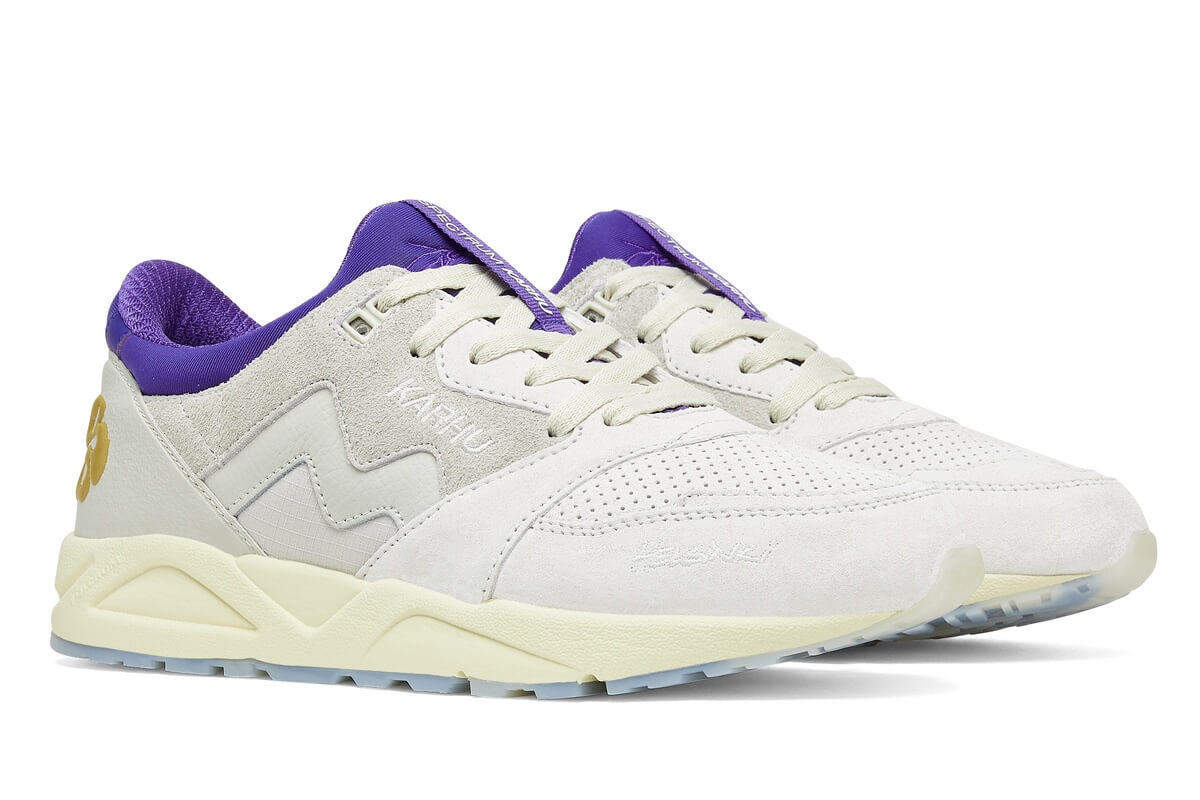 Karhu x Spectrum x EGS Aria 95 "Three Letters" - Silver Birch / Spectrum Blue - F803124