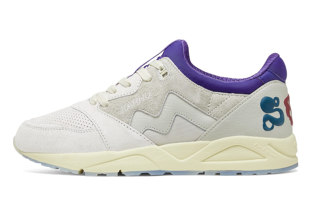 Karhu x Spectrum x EGS Aria 95 "Three Letters" - Silver Birch / Spectrum Blue - F803124