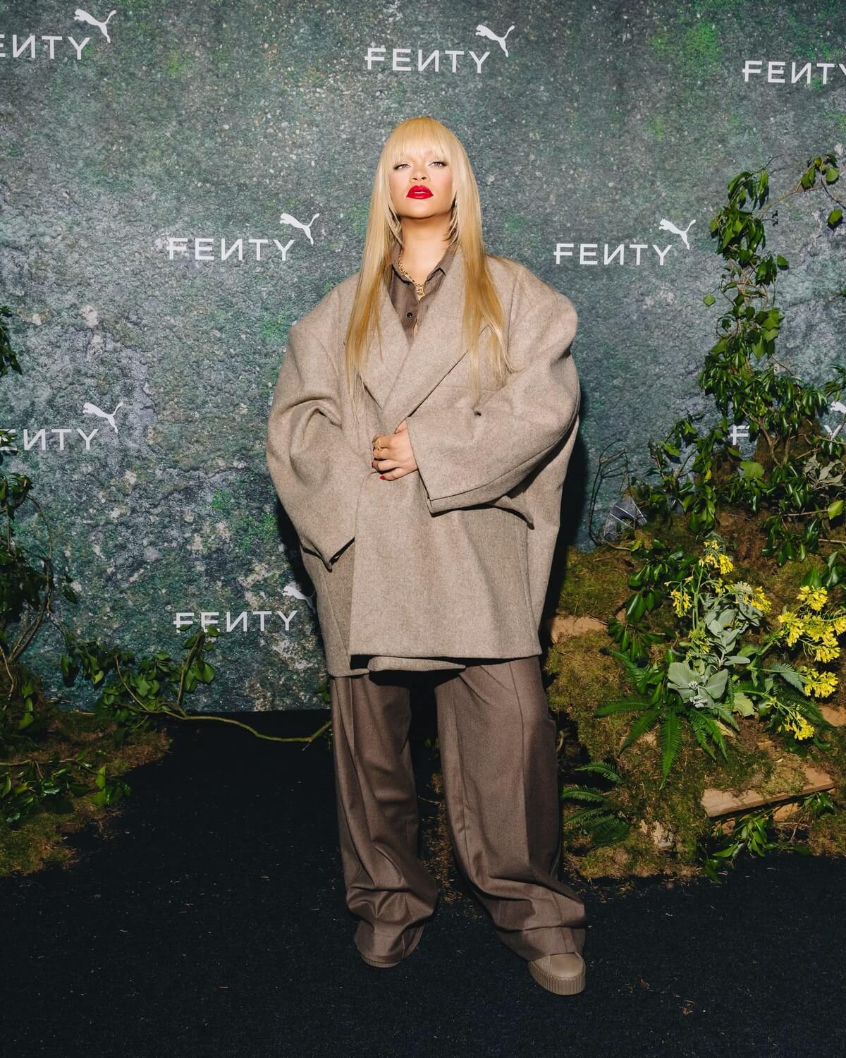 Rihanna's Fenty x Puma Creeper Phatty Earth Tone Experience Event in London