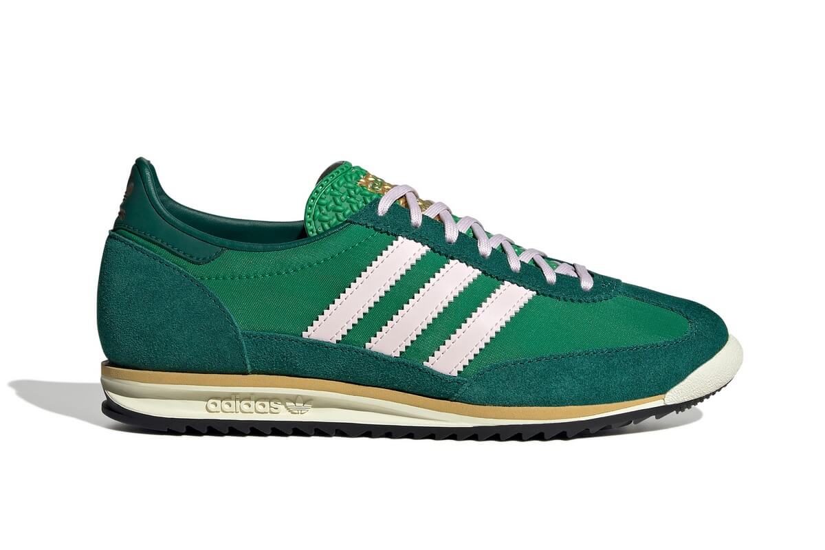adidas t-toe - adidas SL 72 RS - Night Indigo / Semi Green Spark / Collegiate Green - IE3427