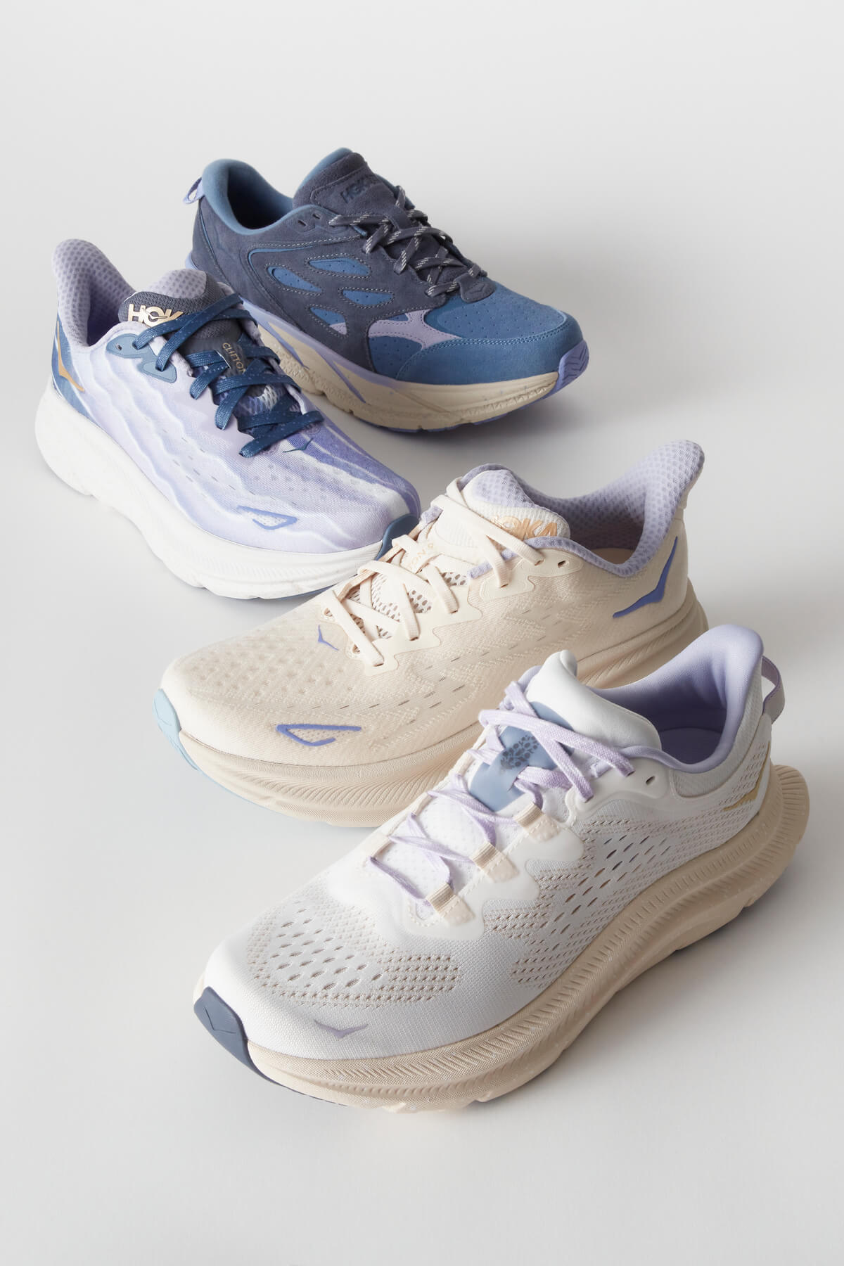 HOKA x FP Movement „Run Free“ Capsule Collection ft. Clifton 9, Kawana 2 & Clfiton L Suede FPM