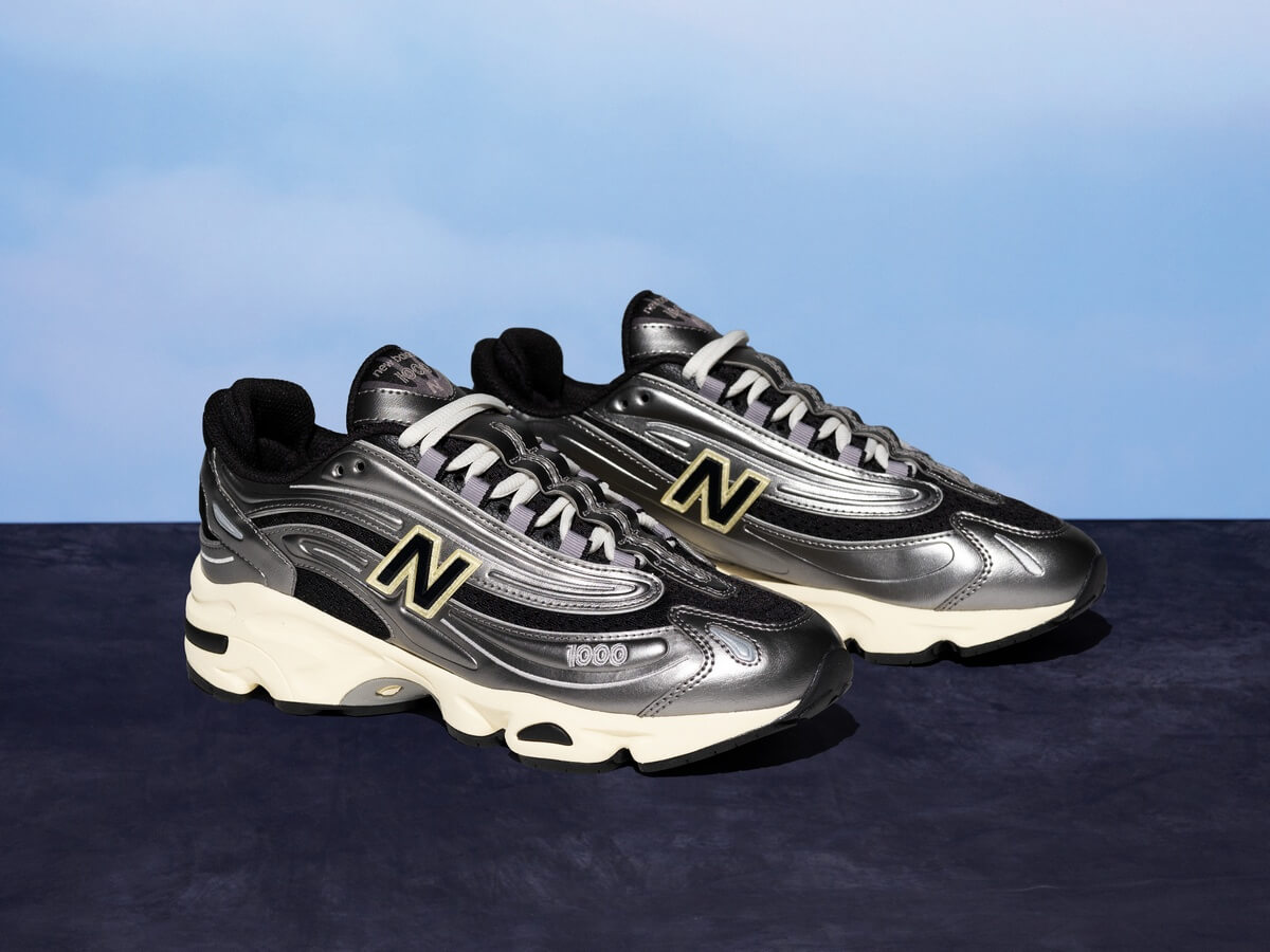 New Balance 1000 - Silver Metallic / Black / Dawn Glow - M1000SL