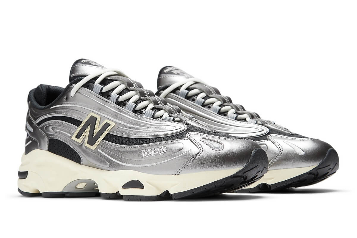 New Balance 1000 - Silver Metallic / Black / Dawn Glow - M1000SL