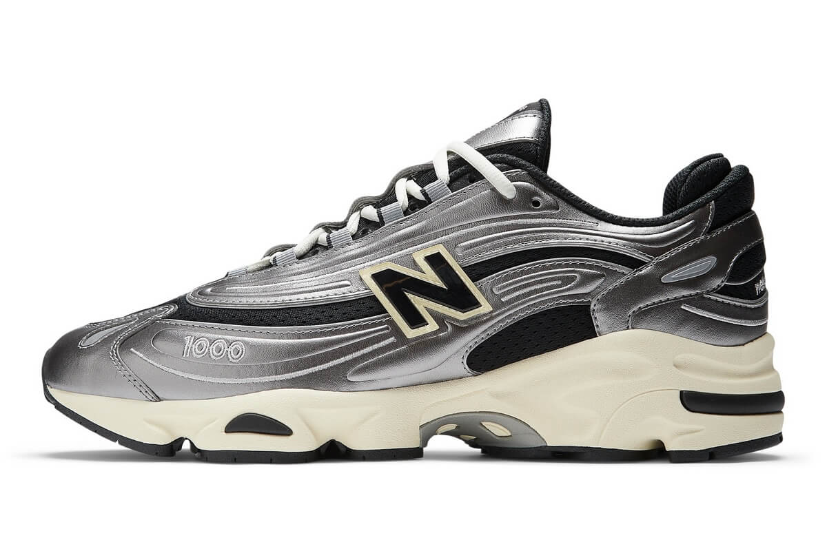 New Balance 1000 - Silver Metallic / Black / Dawn Glow - M1000SL