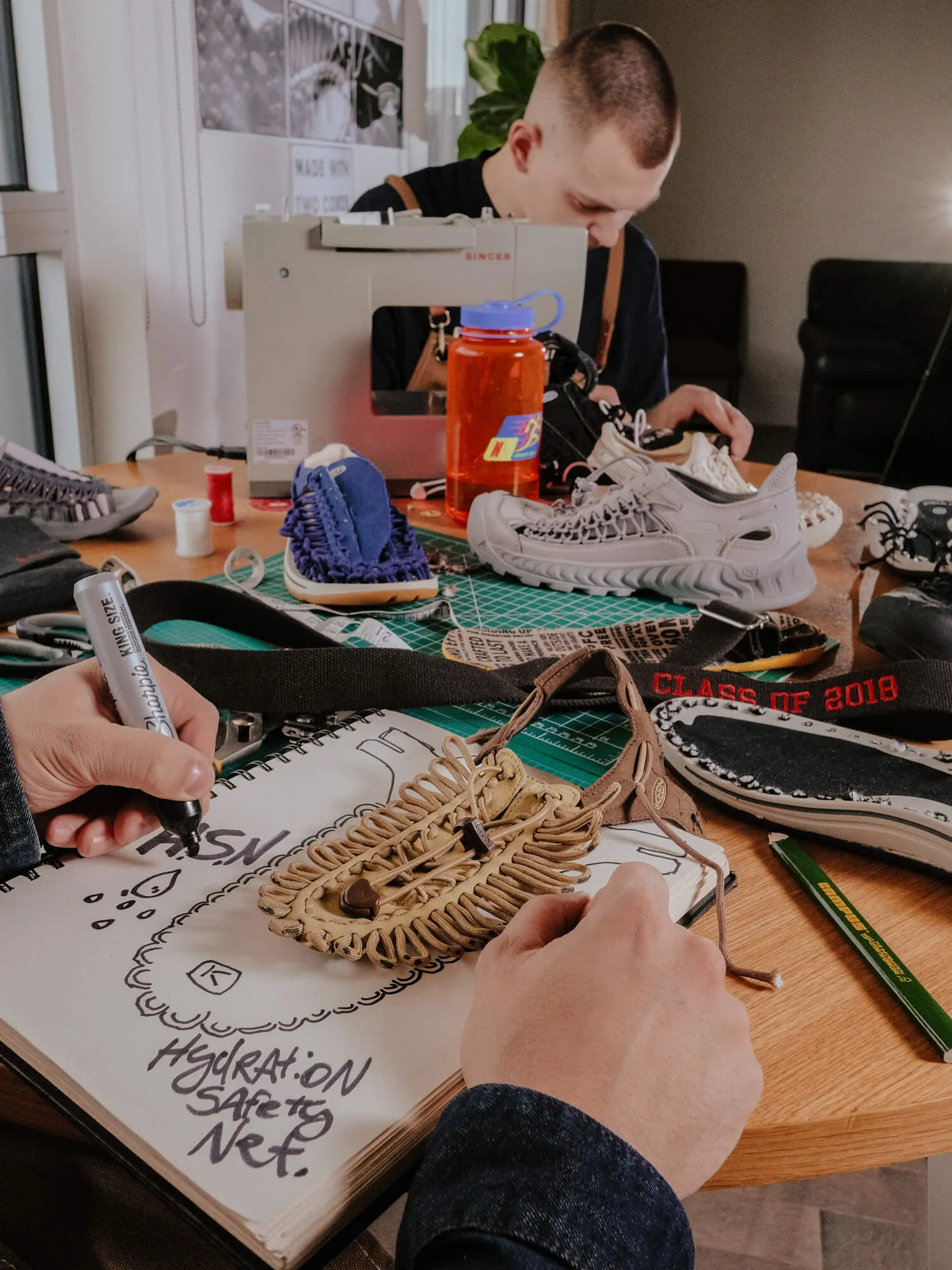 KEEN x No Diploma Upcycling Project: Hydration Safety Net