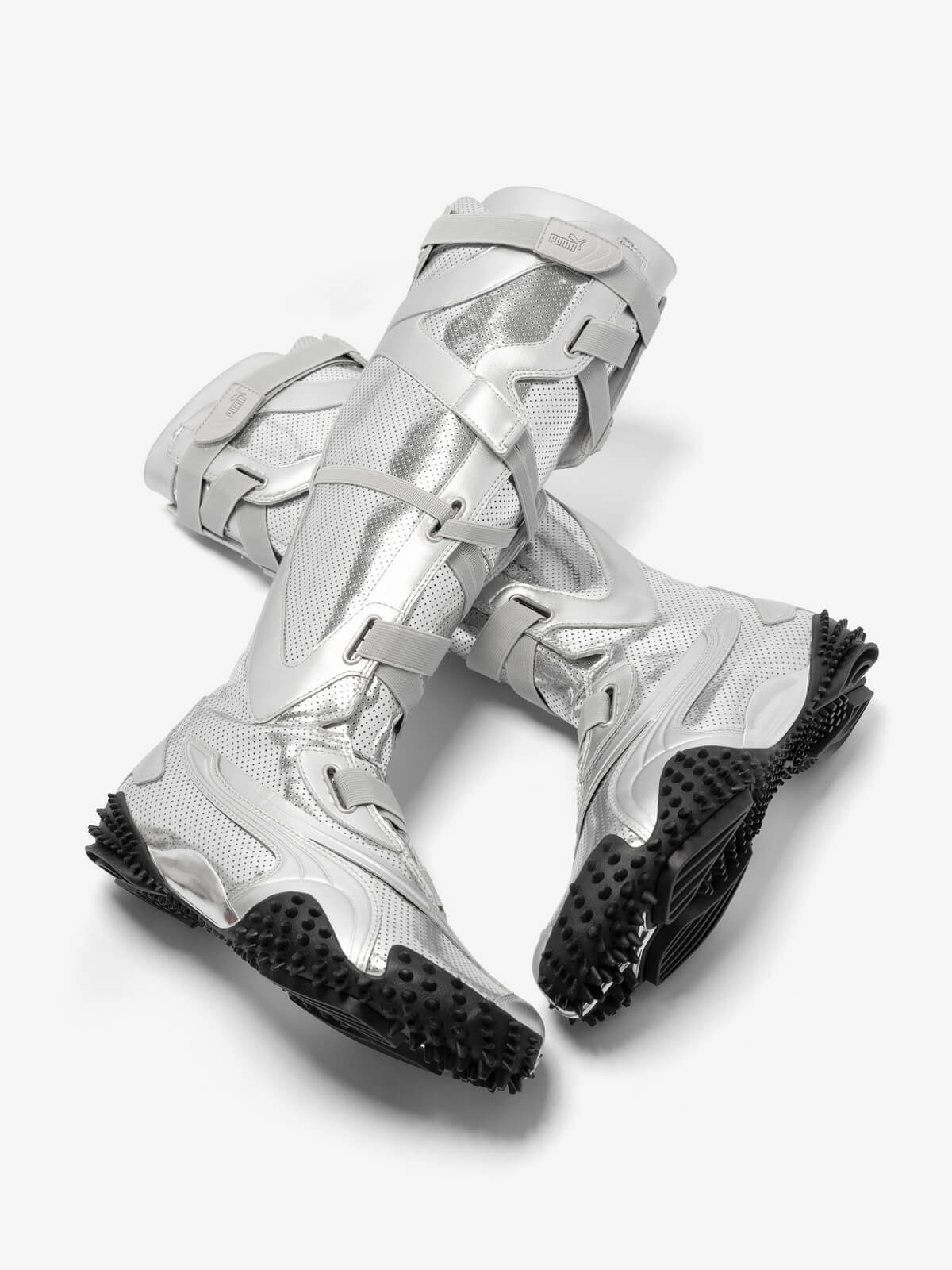 Puma x Ottolinger Mostro Boot - Silver / Black