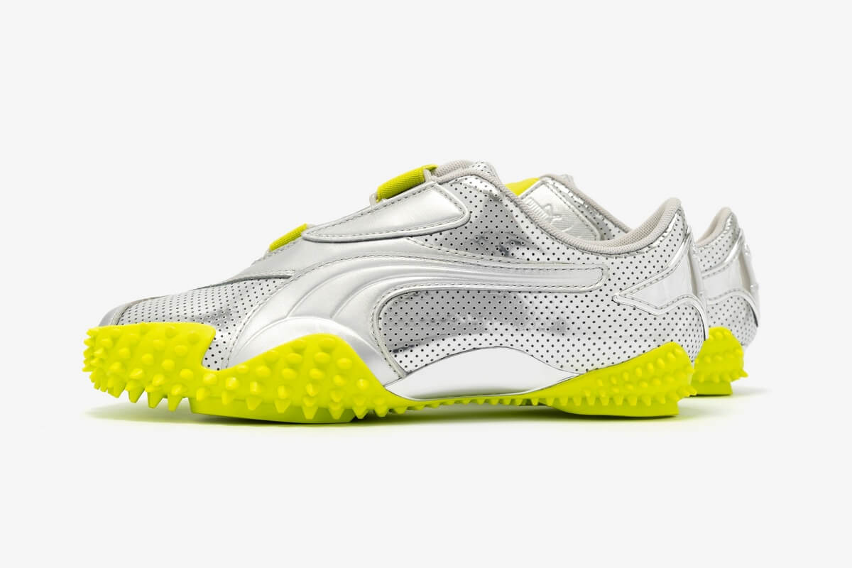 Puma x Ottolinger Mostro - Silver / Lime - 396054-01