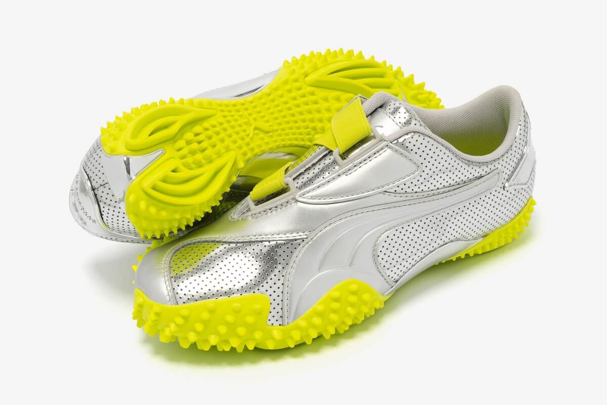 Puma x Ottolinger Mostro - Silver / Lime - 396054-01