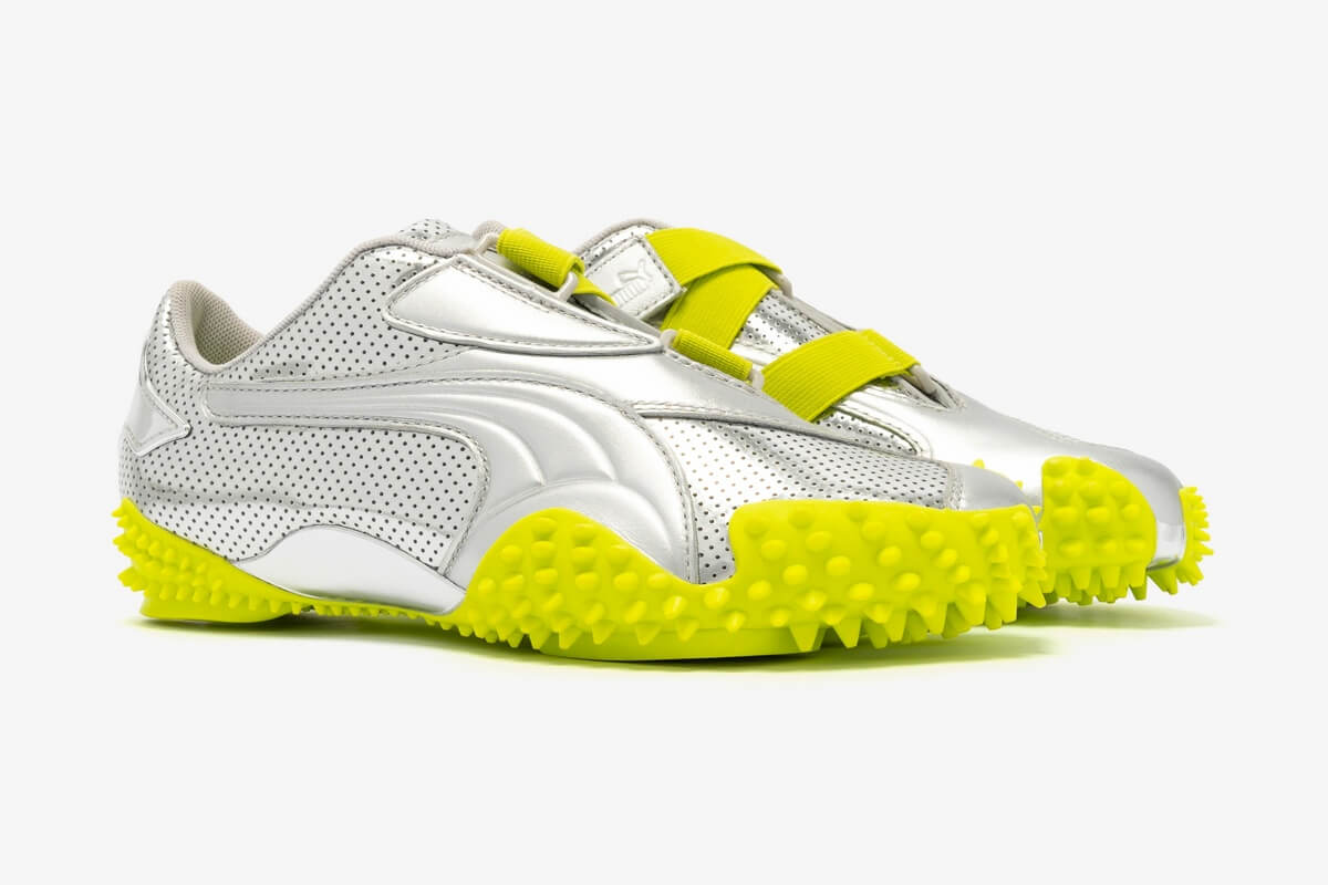 Puma x Ottolinger Mostro - Silver / Lime - 396054-01