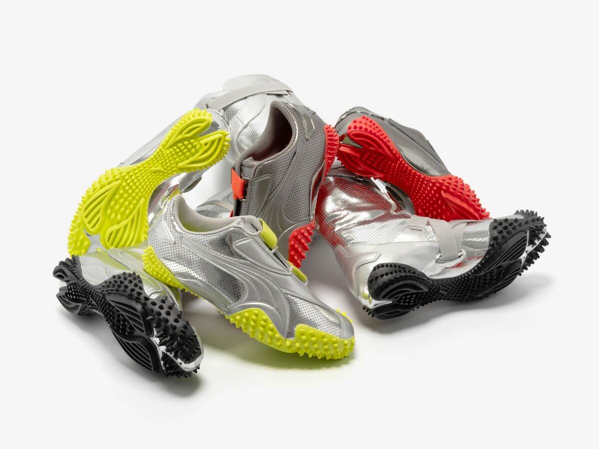 Puma x Ottlinger Mostro Lo & Hi "Silver Metallic" - Yellow/Red/Black