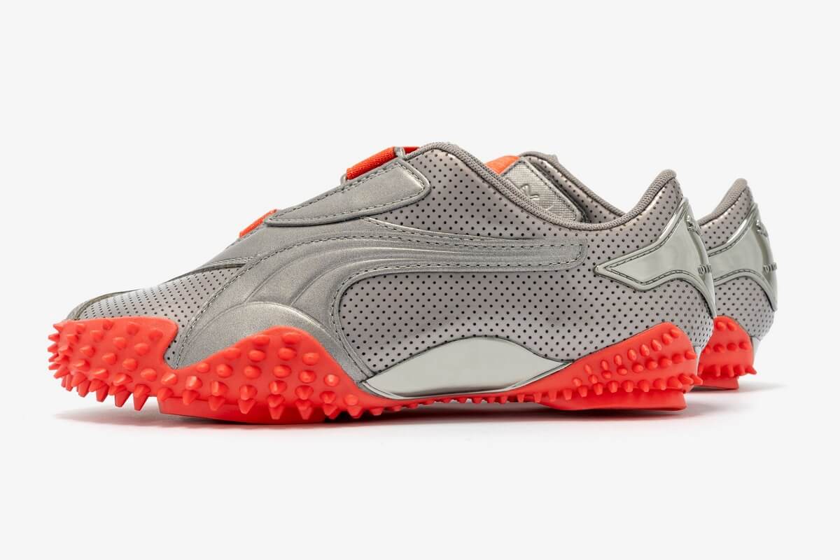 Puma x Ottolinger Mostro - Aged Silver / Red - 396054-02