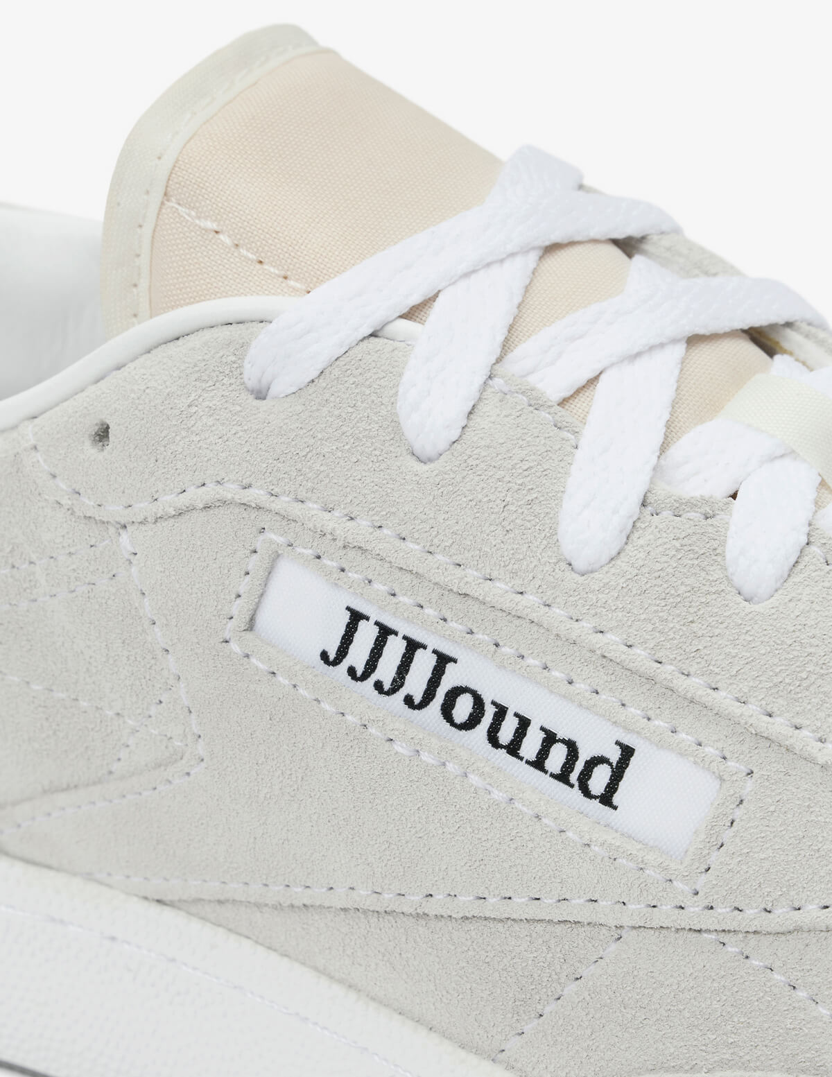 Reebok x JJJJound Club C 85 - Footwear White / Chalk / Spacer Grey - RMIA04VC99LEA0033C01