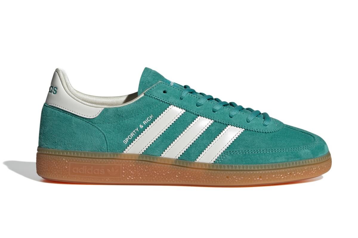 adidas Originals x Sporty & Rich Handball Spezial Handball Spezial - Pantone (Green) / Core White / Gum - IH2148