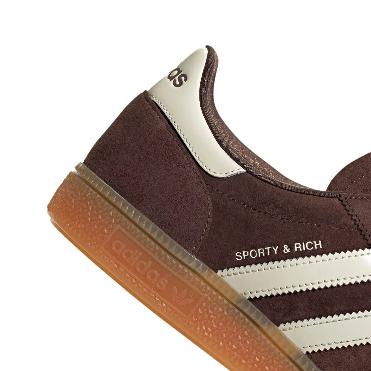adidas Originals x Sporty & Rich Handball Spezial Handball Spezial - Pantone (Brown) / Cream White / Gum - IH2612
