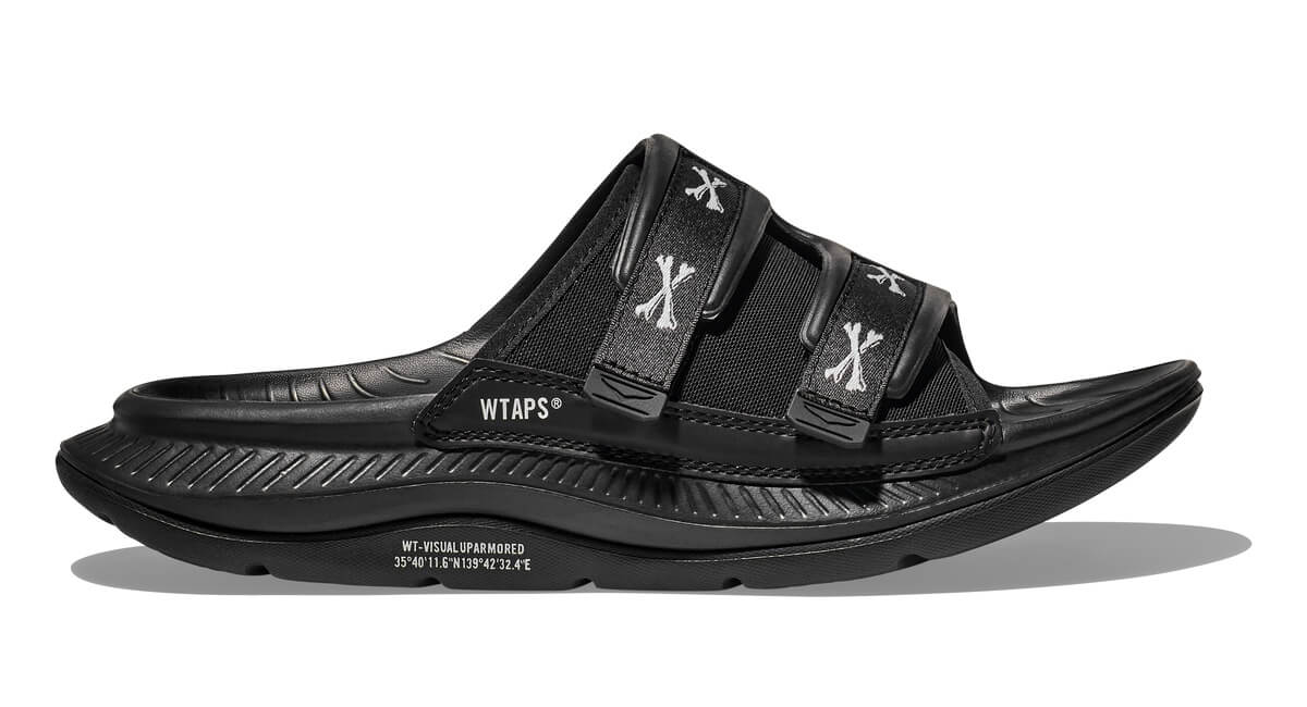 HOKA x WTAPS Ora Luxe - Jet Black / White - 1155398-JLC