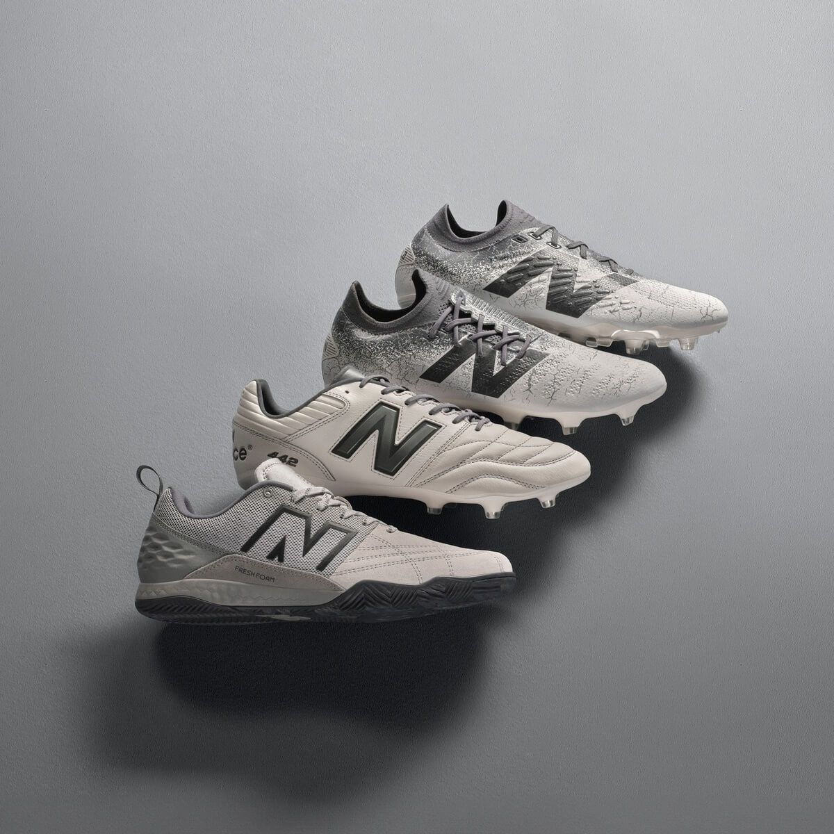 New Balance "Grey Days" 2024 - Football Pack (SA1IG6, MS41FG2, SF1FG75, ST1FLG45)