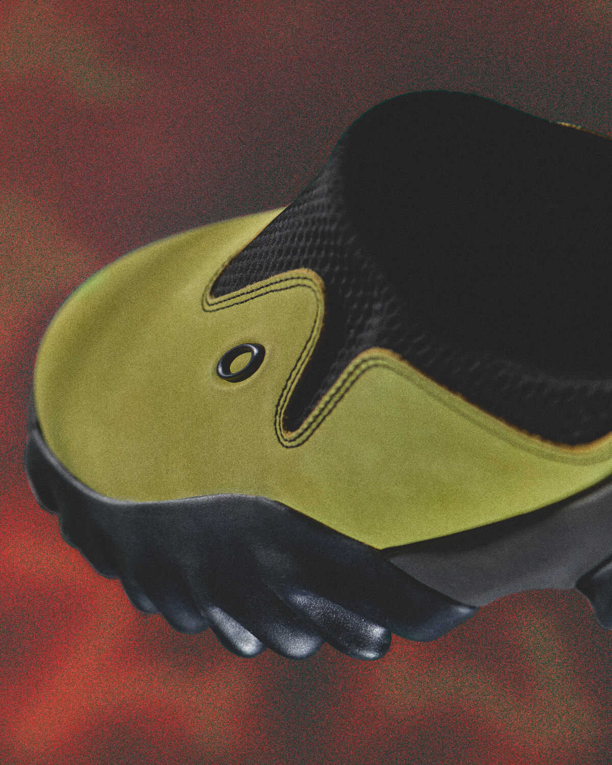 Oakley Factory-Team Chop Saw Mule - Celery / Black - BDS24S07003862GR35
