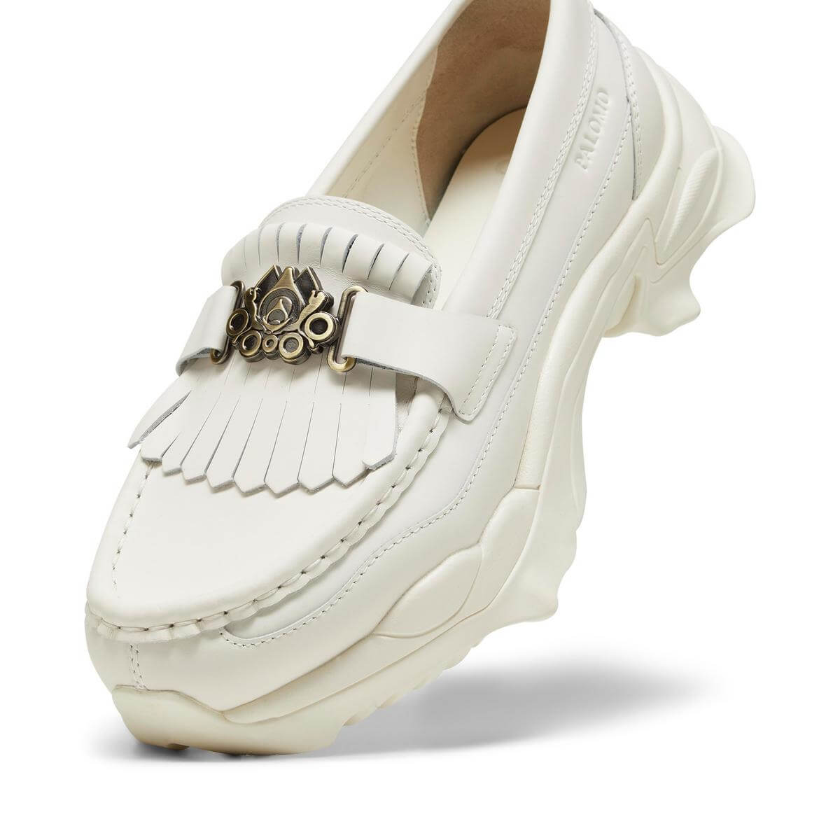 Puma x Palomo Spain Nitefox Suede Loafer - Frosted Ivory - 396840-01