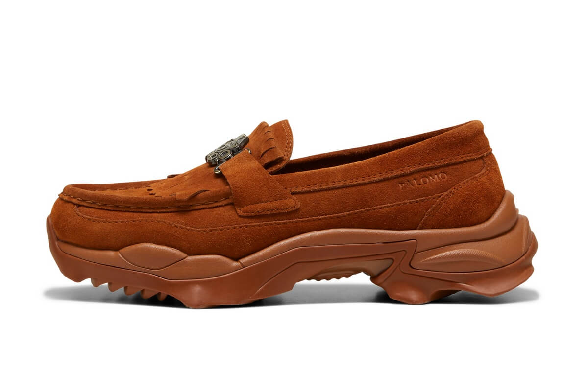 Puma x Palomo Spain Nitefox Suede Loafer - Teak - 396816-01