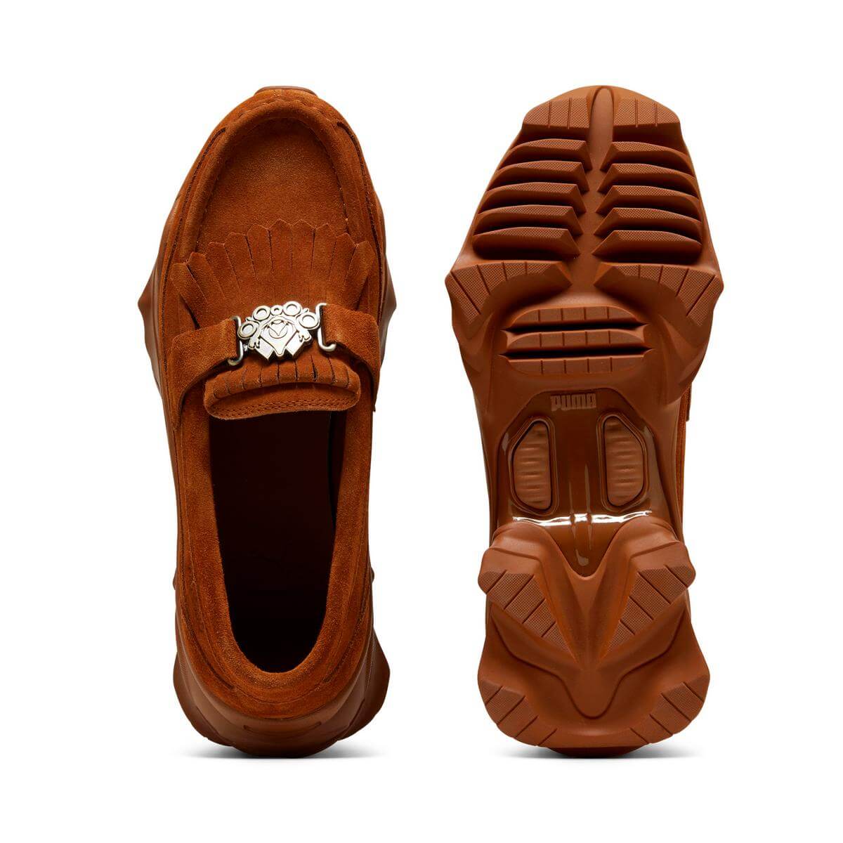 Puma x Palomo Spain Nitefox Suede Loafer - Teak - 396816-01