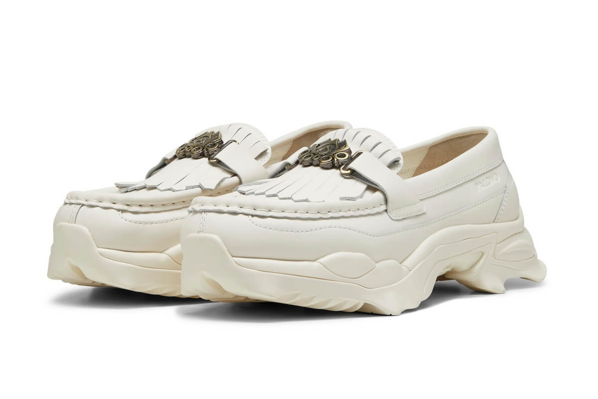 Puma x Palomo Spain Nitefox Suede Loafer - Frosted Ivory - 396840-01