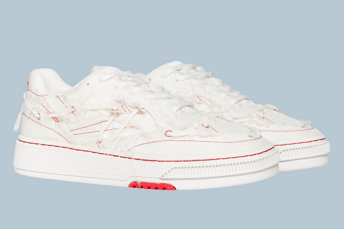 Reebok LTD x KANGHYUK Club C LTD - White / Bright Red - RMIA04DC99FAB0020300