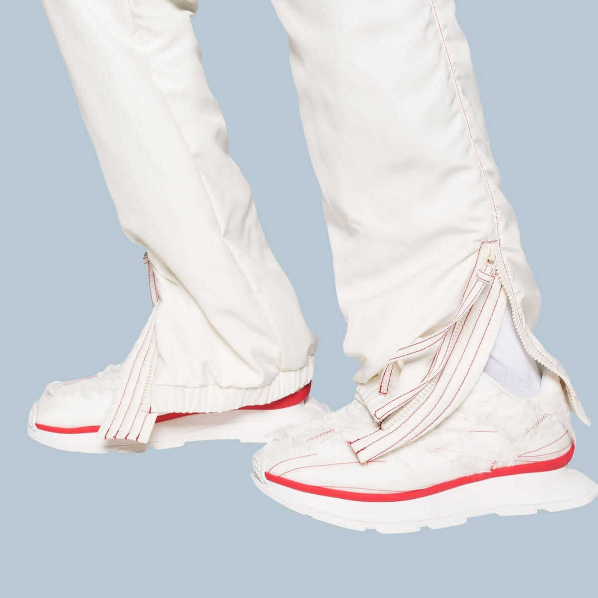 Reebok LTD x KANGHYUK Classic Leather - White / Bright Red - RRMIA04CC99FAB0010300
