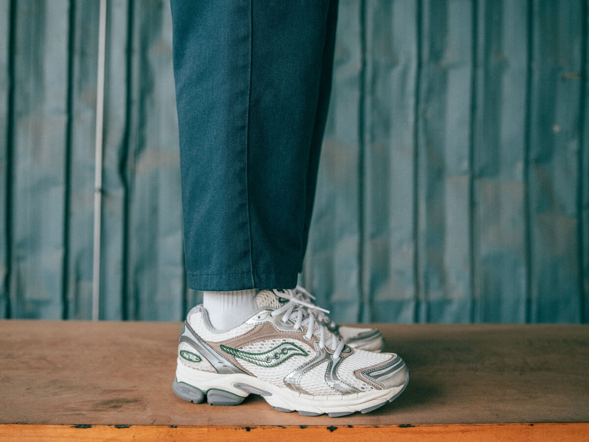 Saucony x Minted NY ProGrid Triumph 4 - Cream/Green - S70865-1