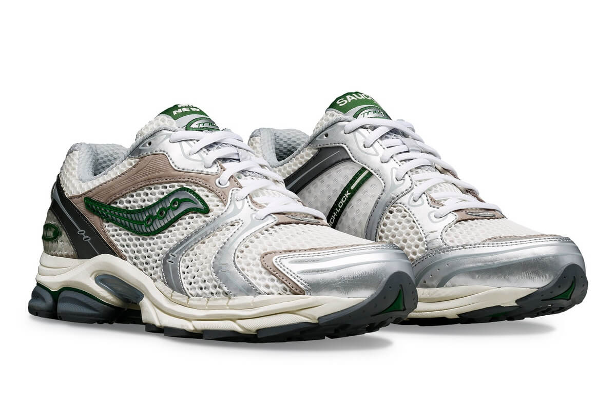 Saucony x Minted NY ProGrid Triumph 4 - Cream/Green - S70865-1