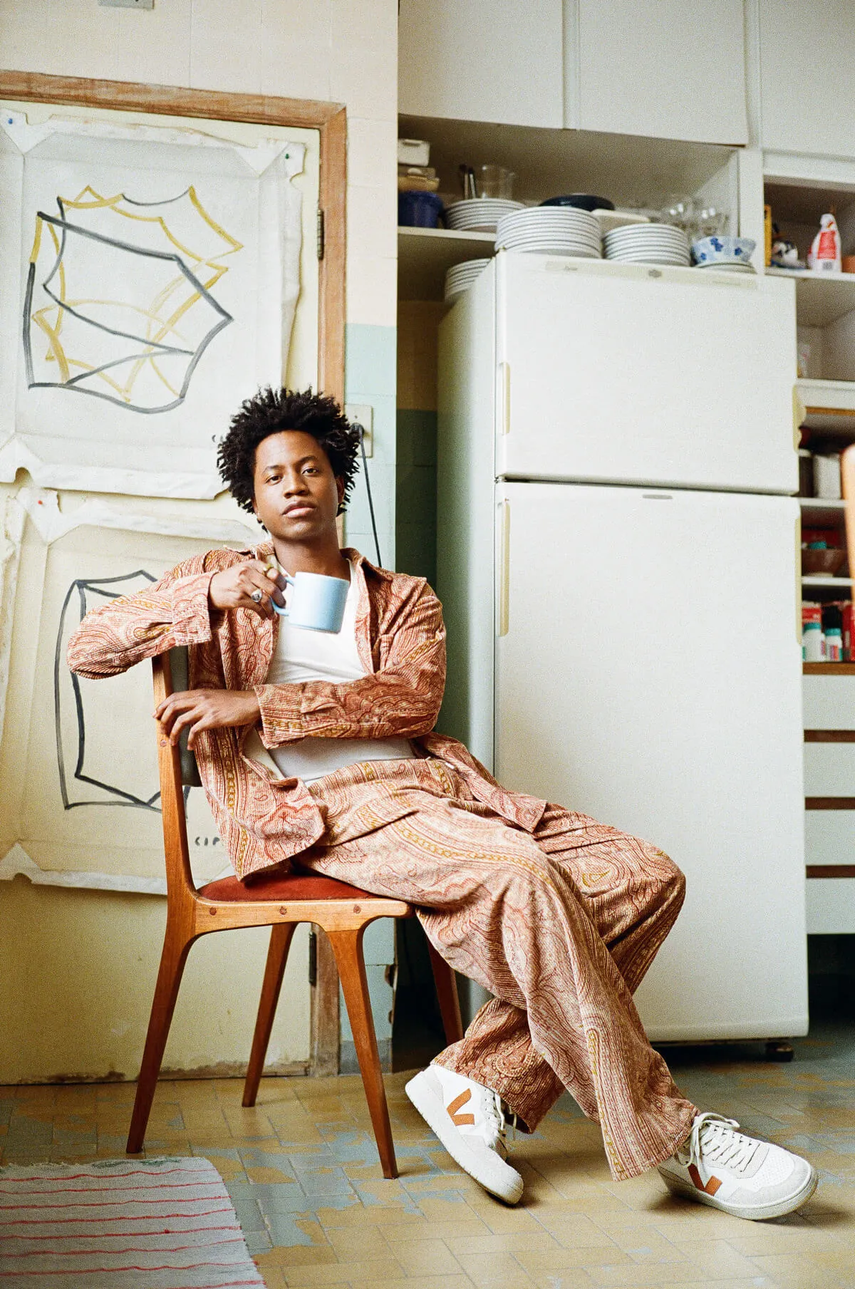 VEJA Lookbook SS24 - V90 Leather