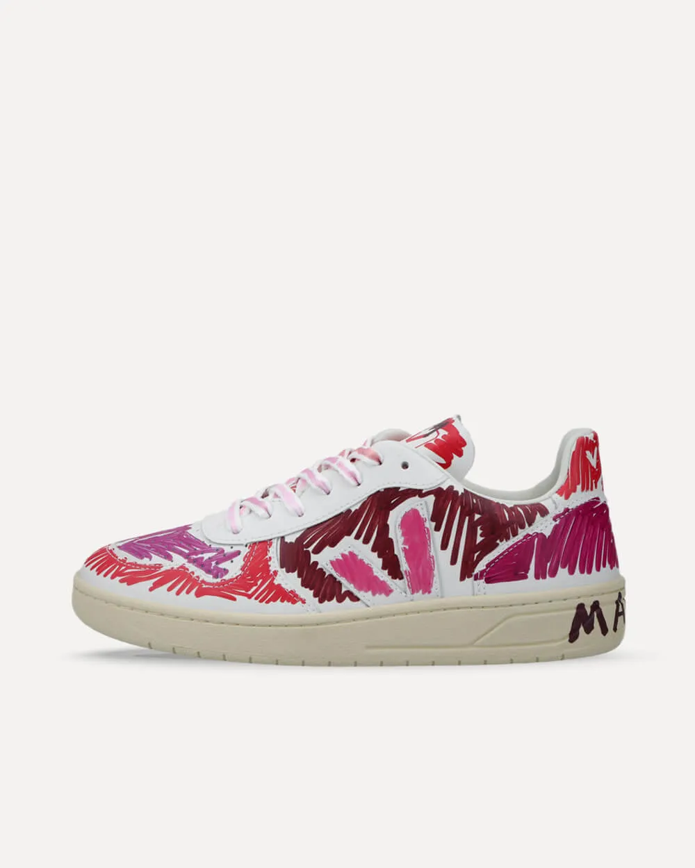 Veja x MARNI V-10 Leather „Marsala“
