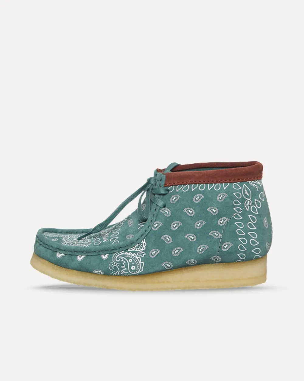 Clarks Originals Wallabee Boot „Green Paisley“